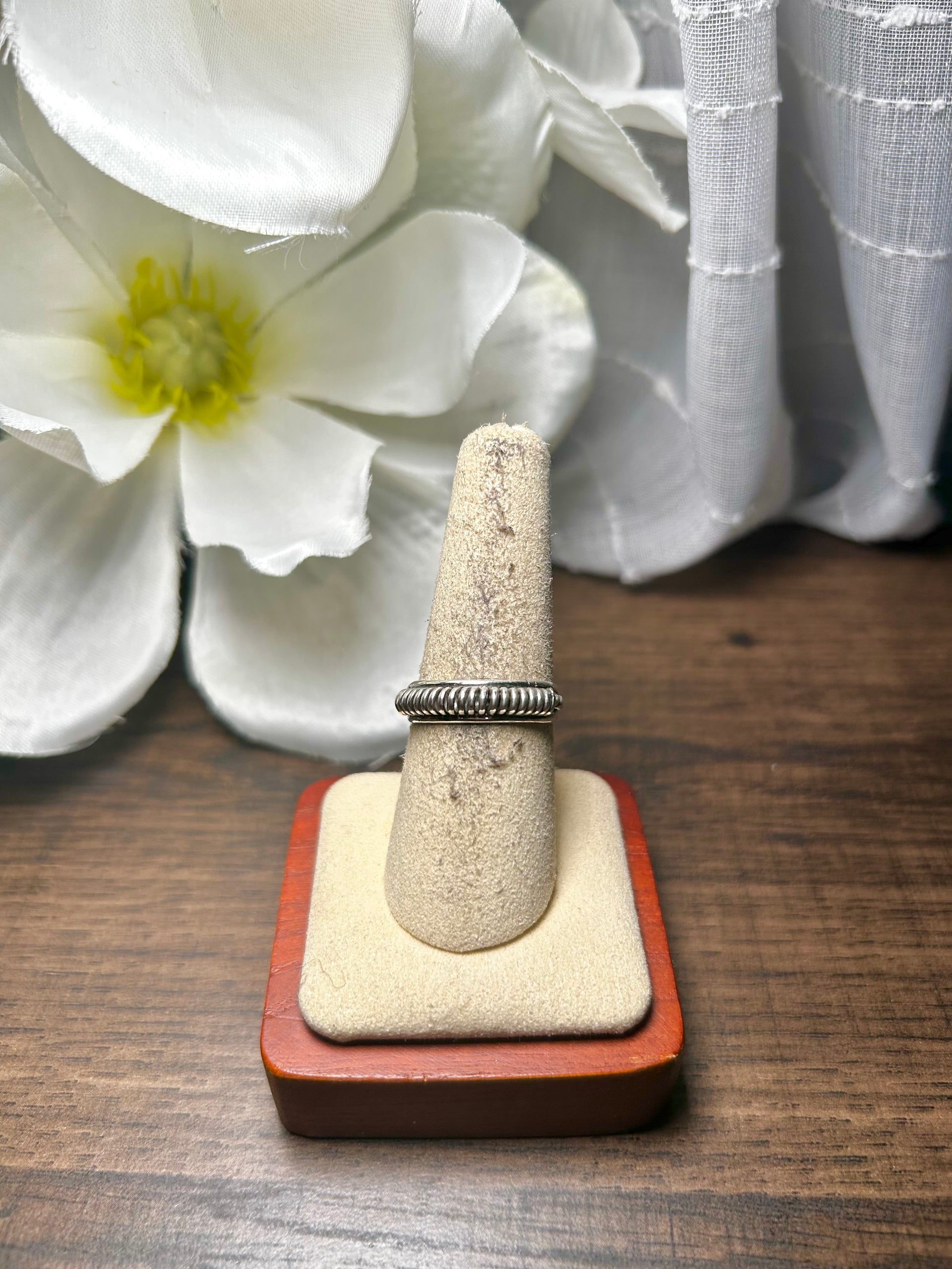 Navajo Made Sterling Silver Ring