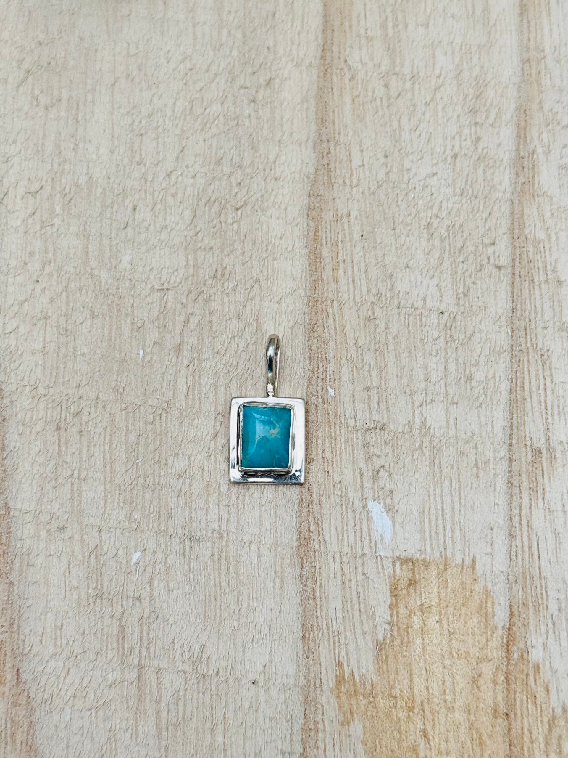 Navajo Made Kingman Turquoise & Sterling Silver