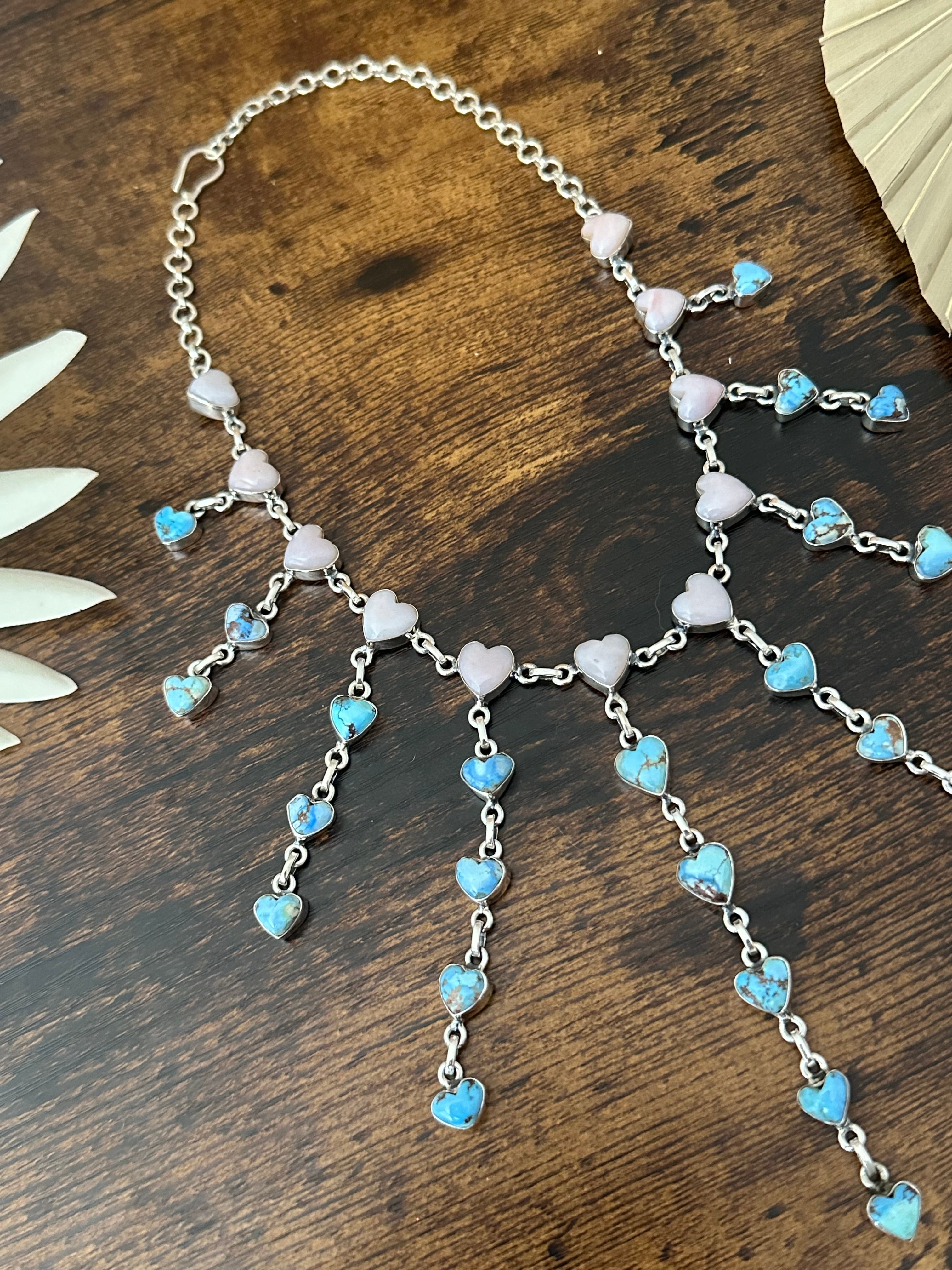 Southwest Made Multi Stone & Sterling Silver Necklace