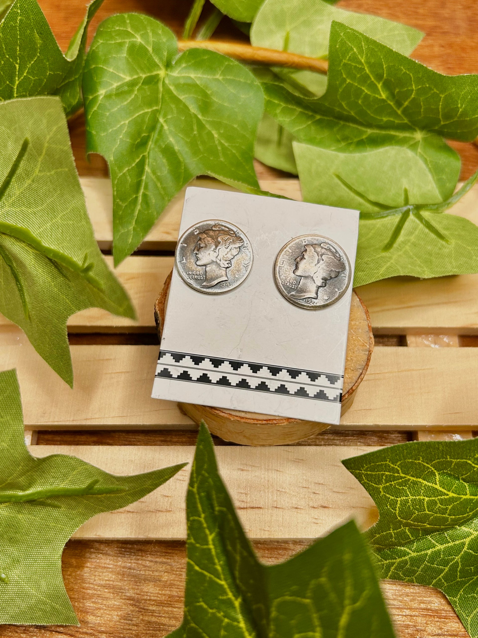 Dylan Hopper Made Sterling Silver Post Earrings