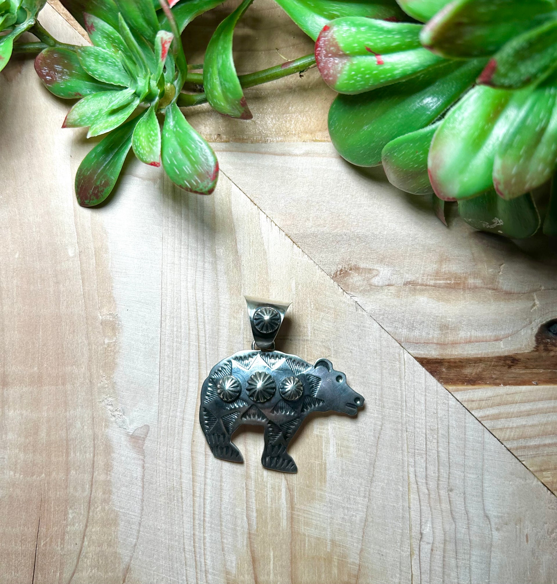 Chimney Butte Sterling Silver Pendant