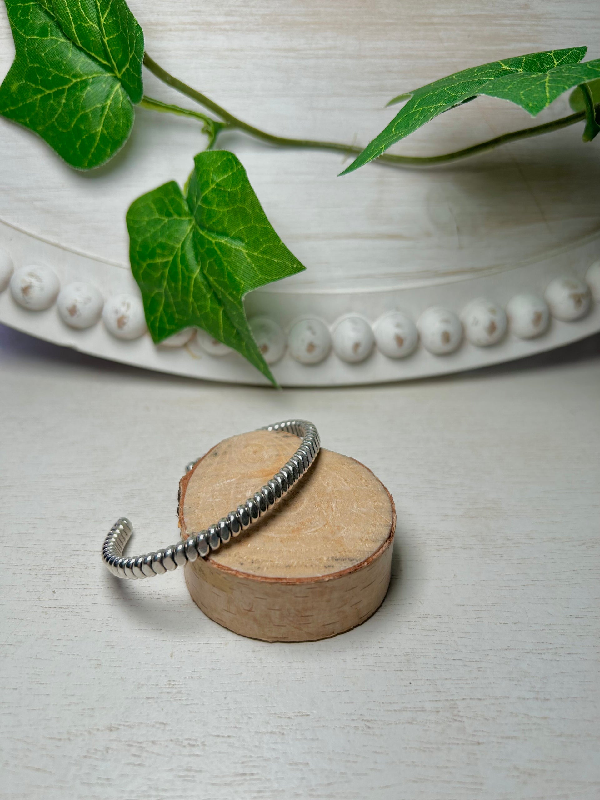 Navajo Made Sterling Silver Cuff Bracelet