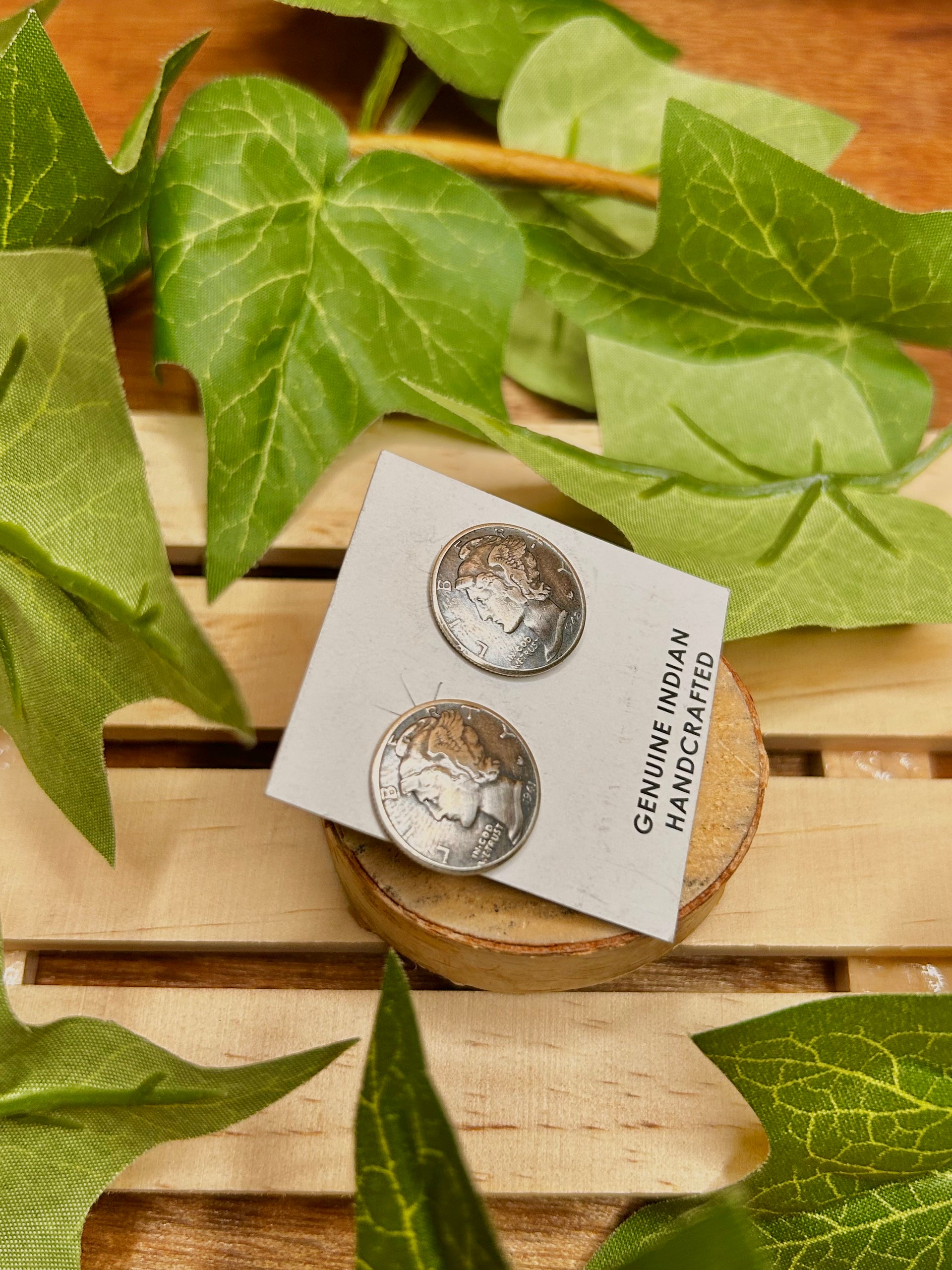 Dylan Hopper Made Sterling Silver Post Earrings