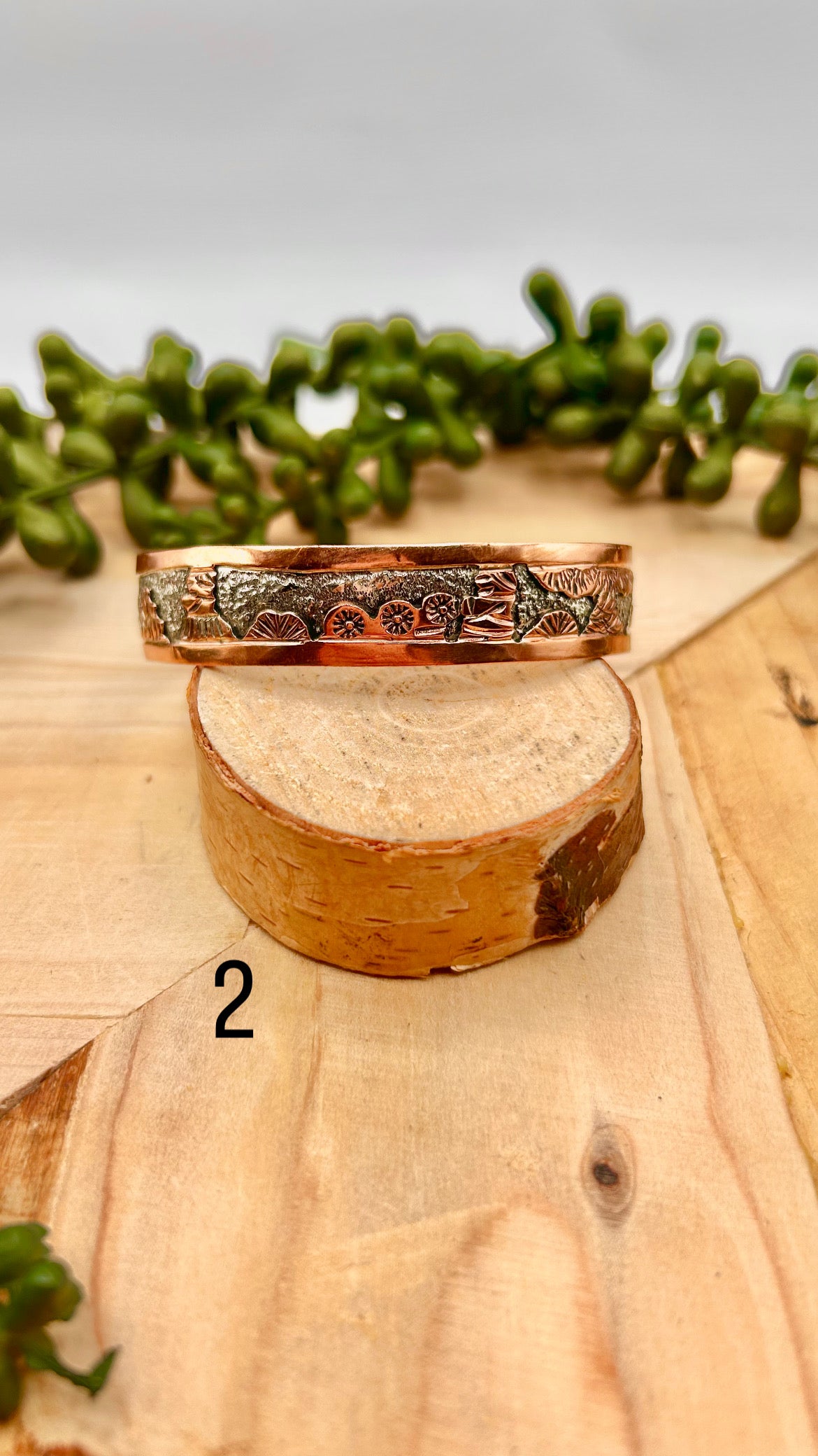Elaine Becenti Copper Cuff Bracelet