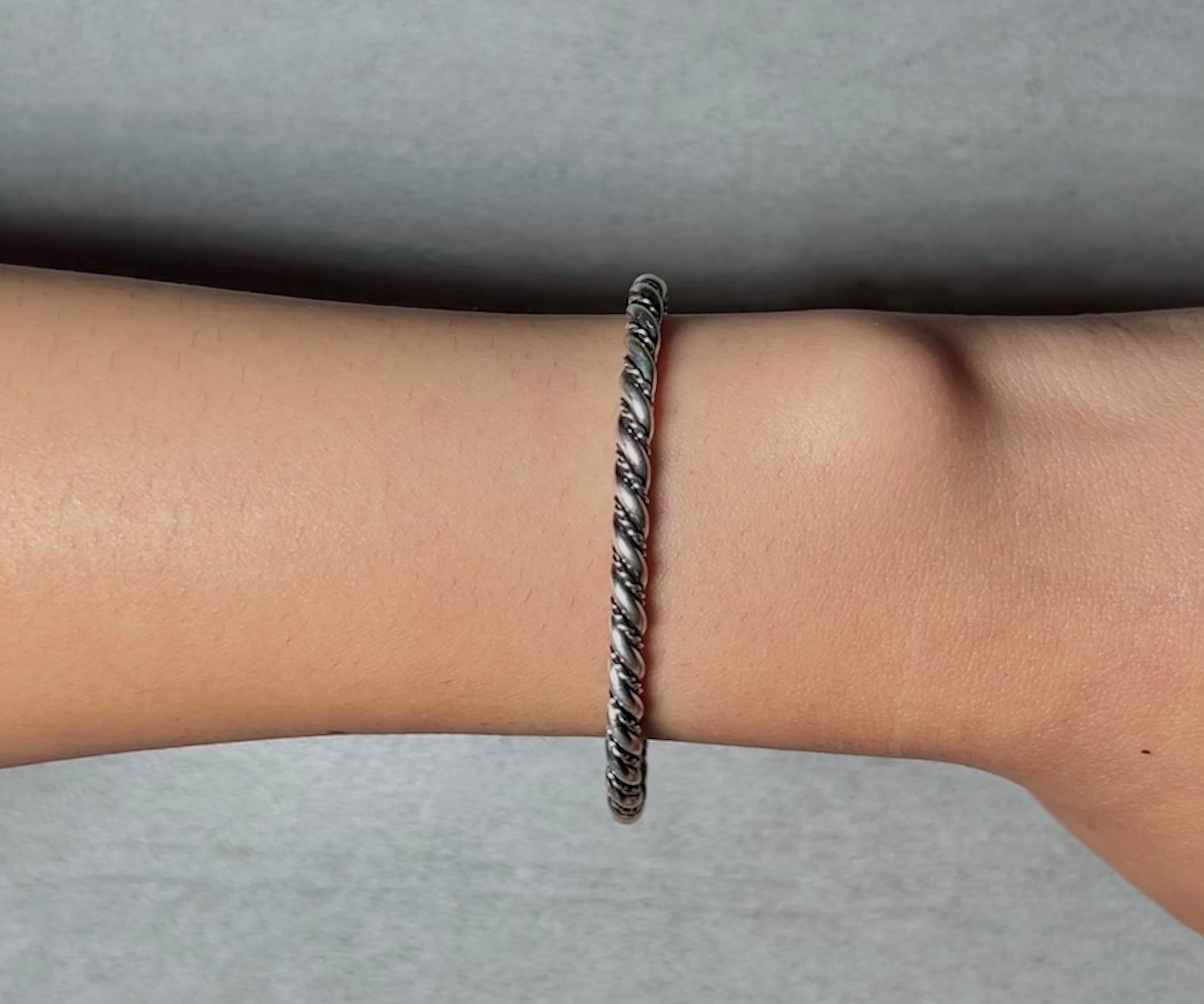 Navajo Sterling Silver Cuff Bracelet