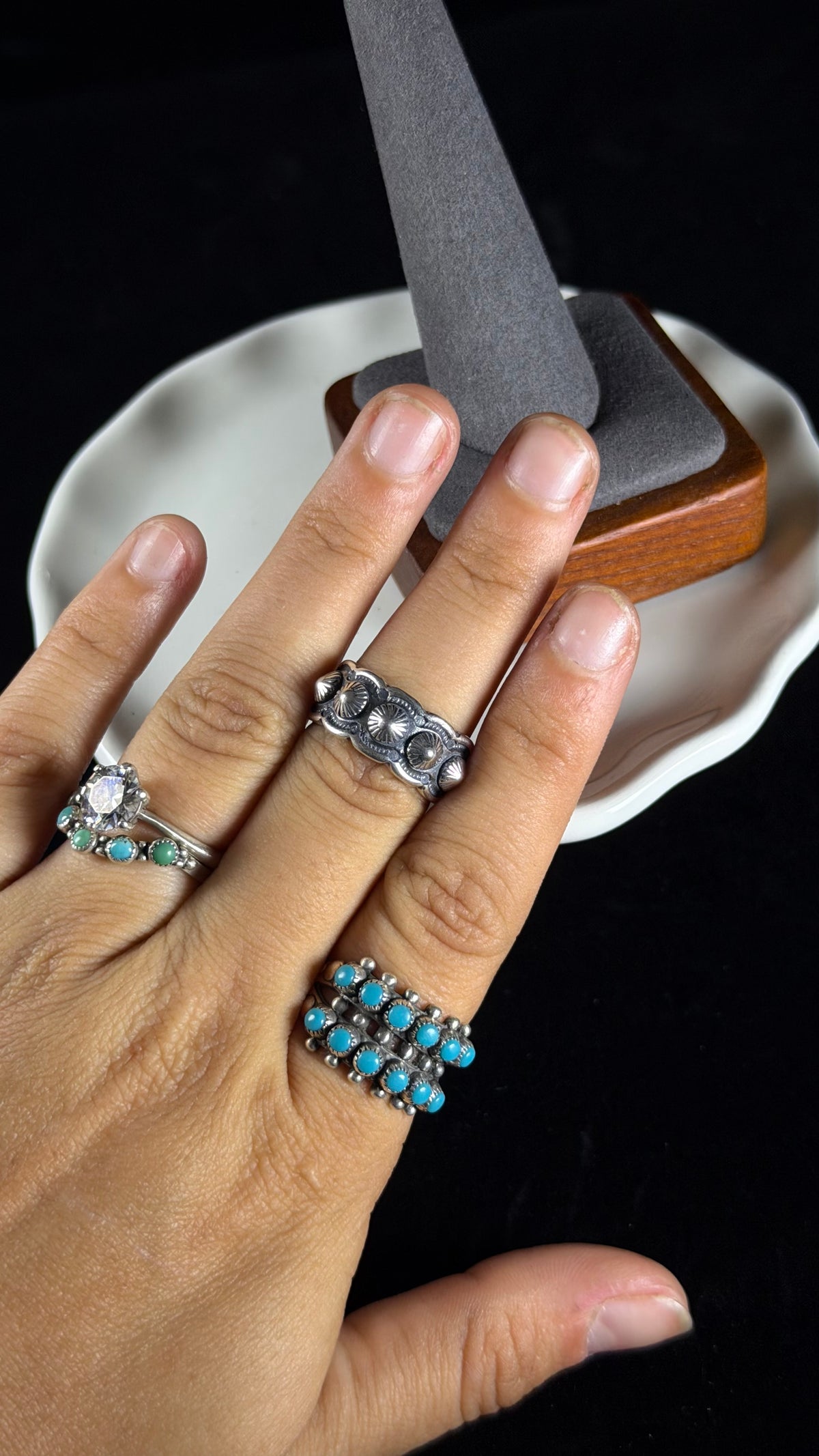 Navajo Sterling Silver Band Ring