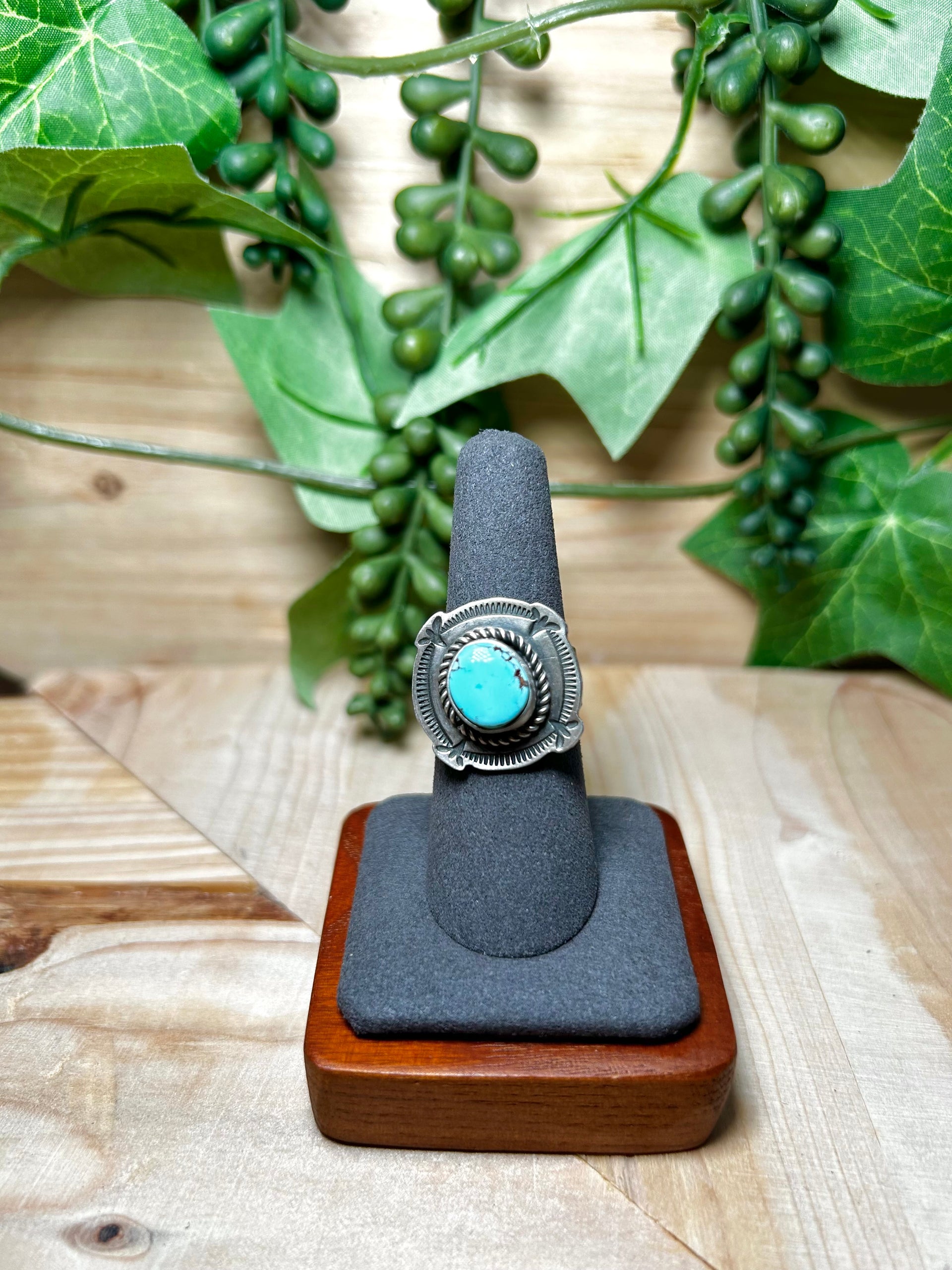 Tillie John Golden Hill & Sterling Silver Ring Size 7.25