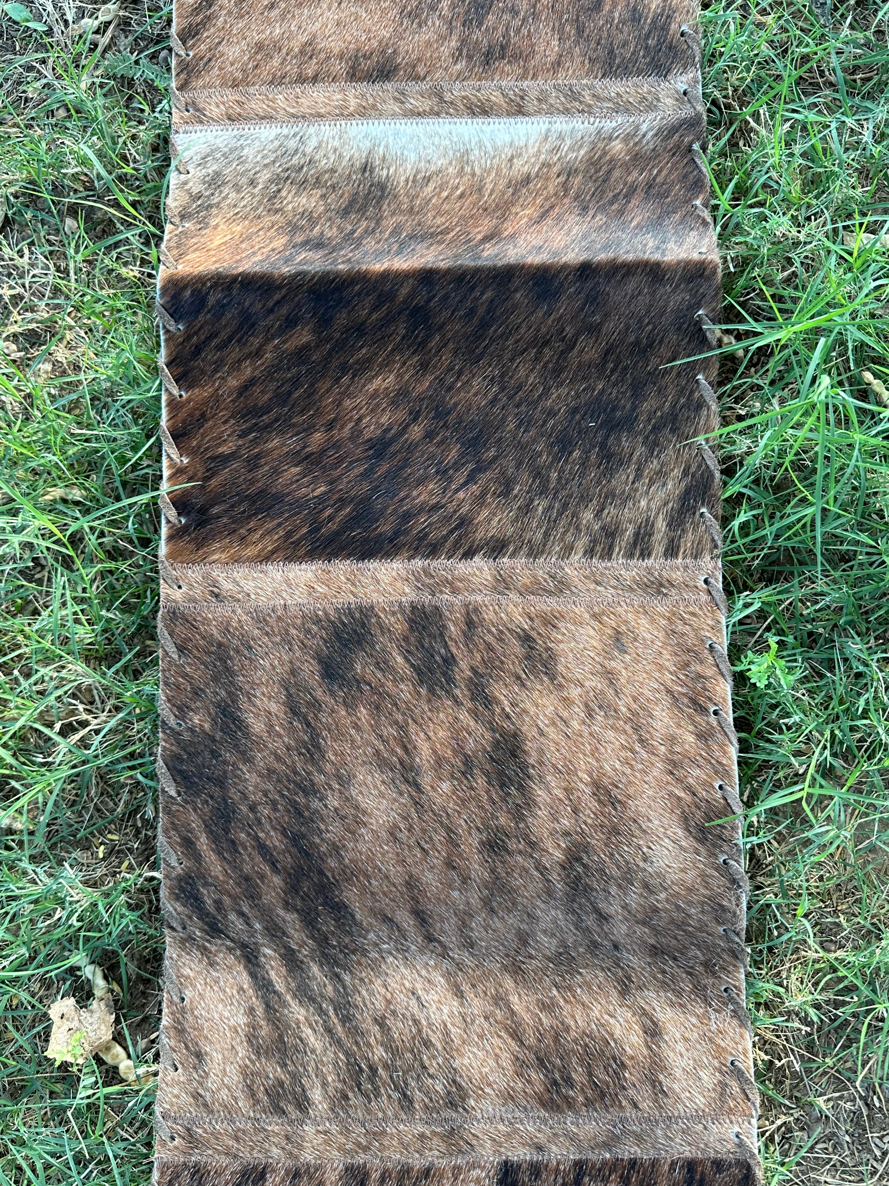 Genuine Leather Cowhide Table Runner