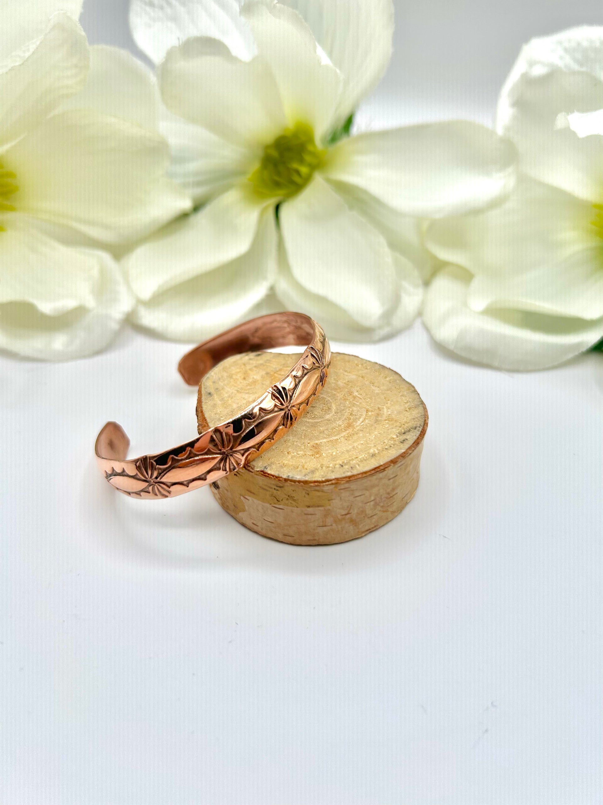 Navajo Made Copper Cuff Bracelet