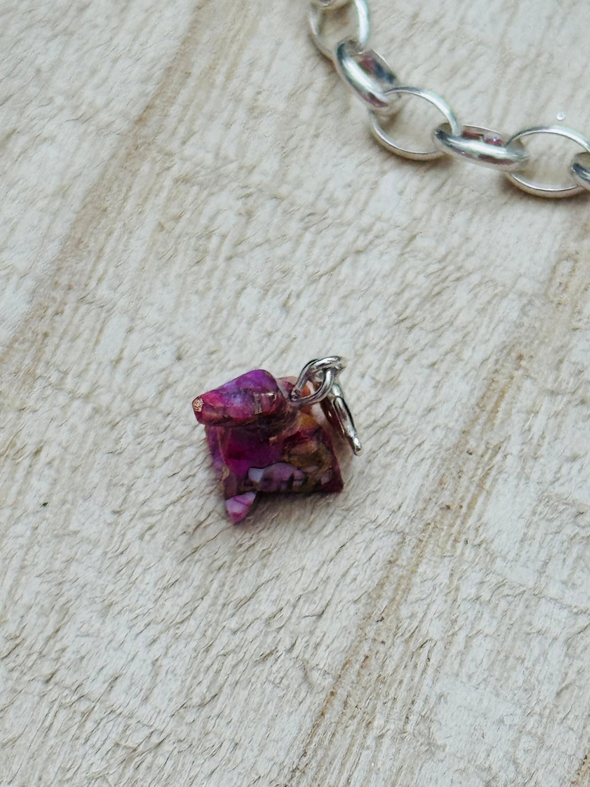 Navajo Made Mohave Turquoise & Sterling Silver Hummingbird Charms