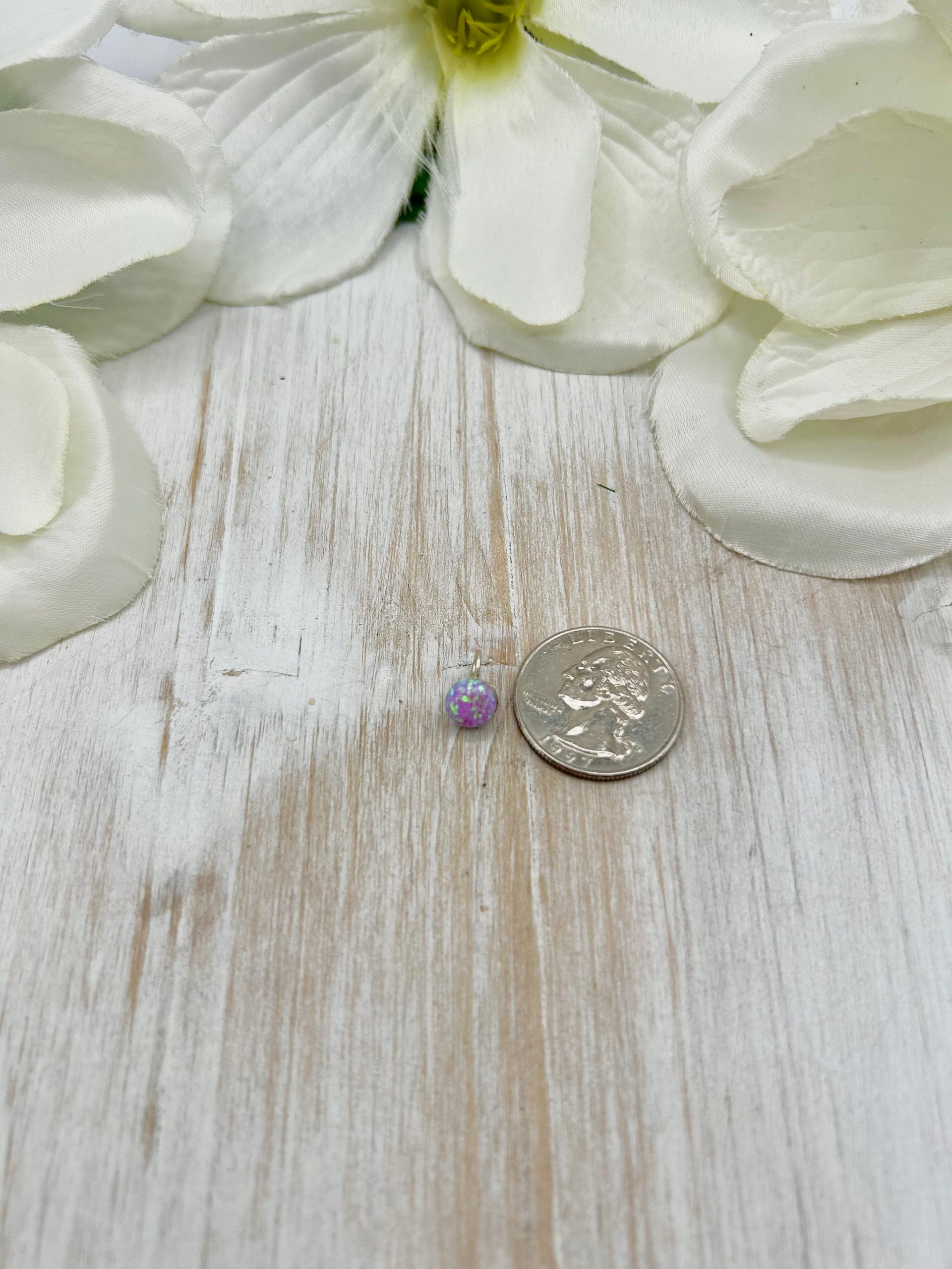 Navajo Made Opal & Sterling Silver Pendant
