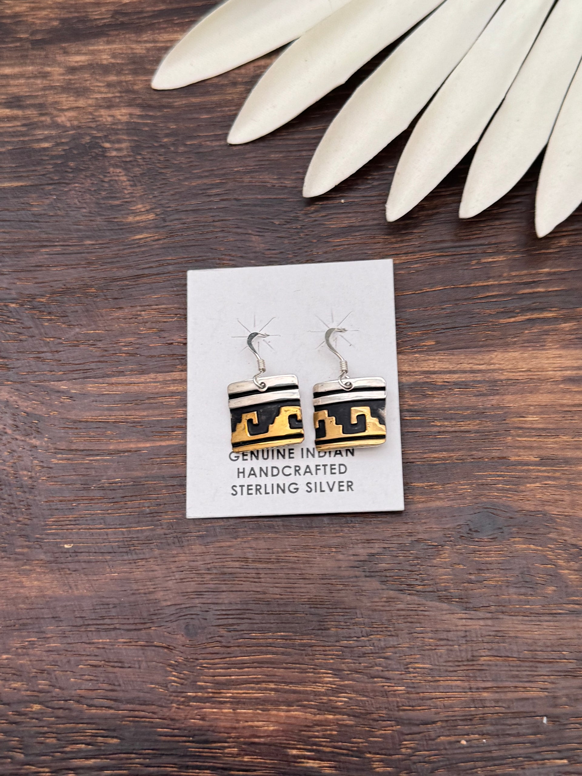 Tommy & Rose Singer Sterling Silver Dangle Earrings