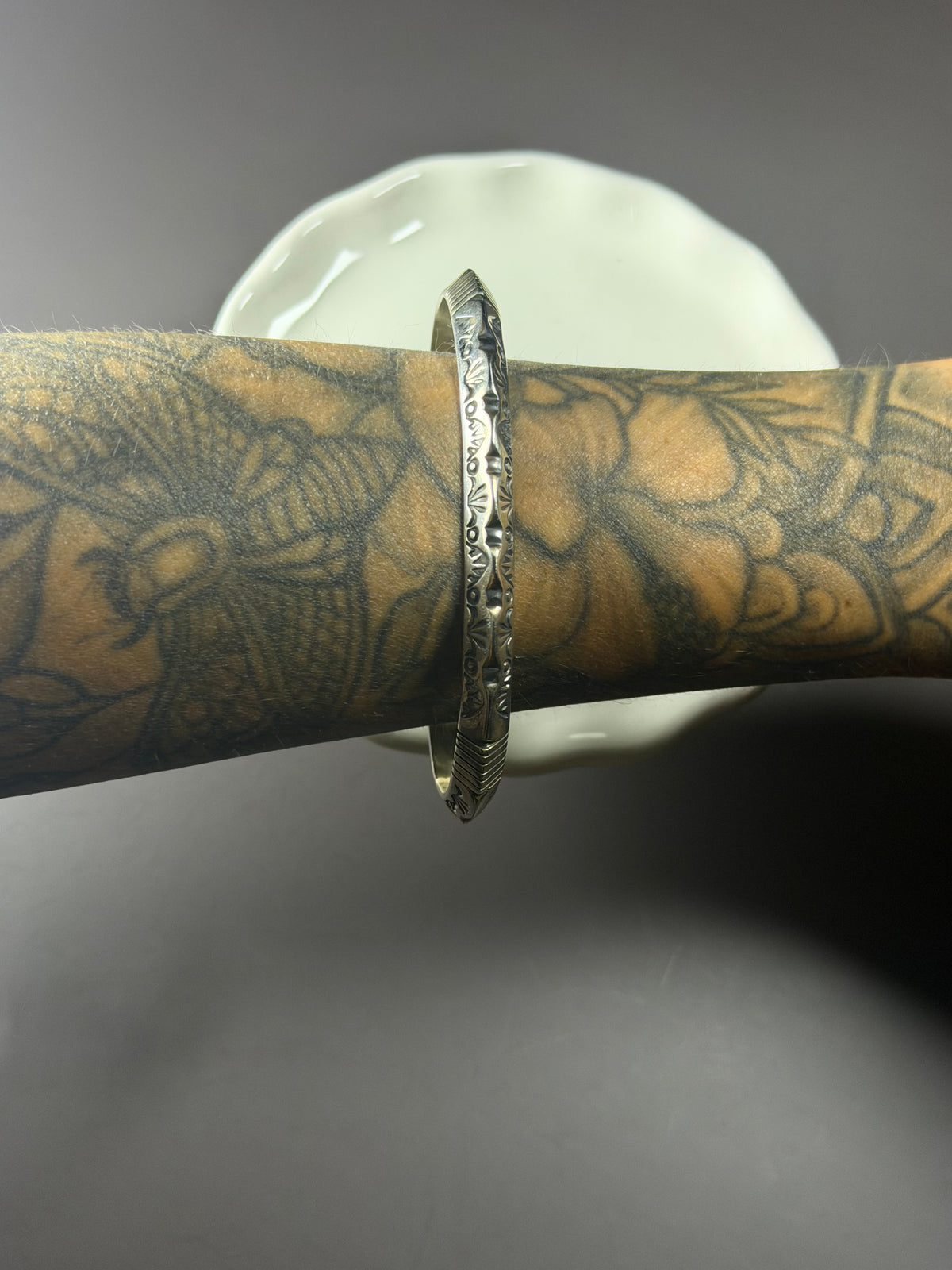 Francis Yazzie Sterling Silver Cuff Bracelet
