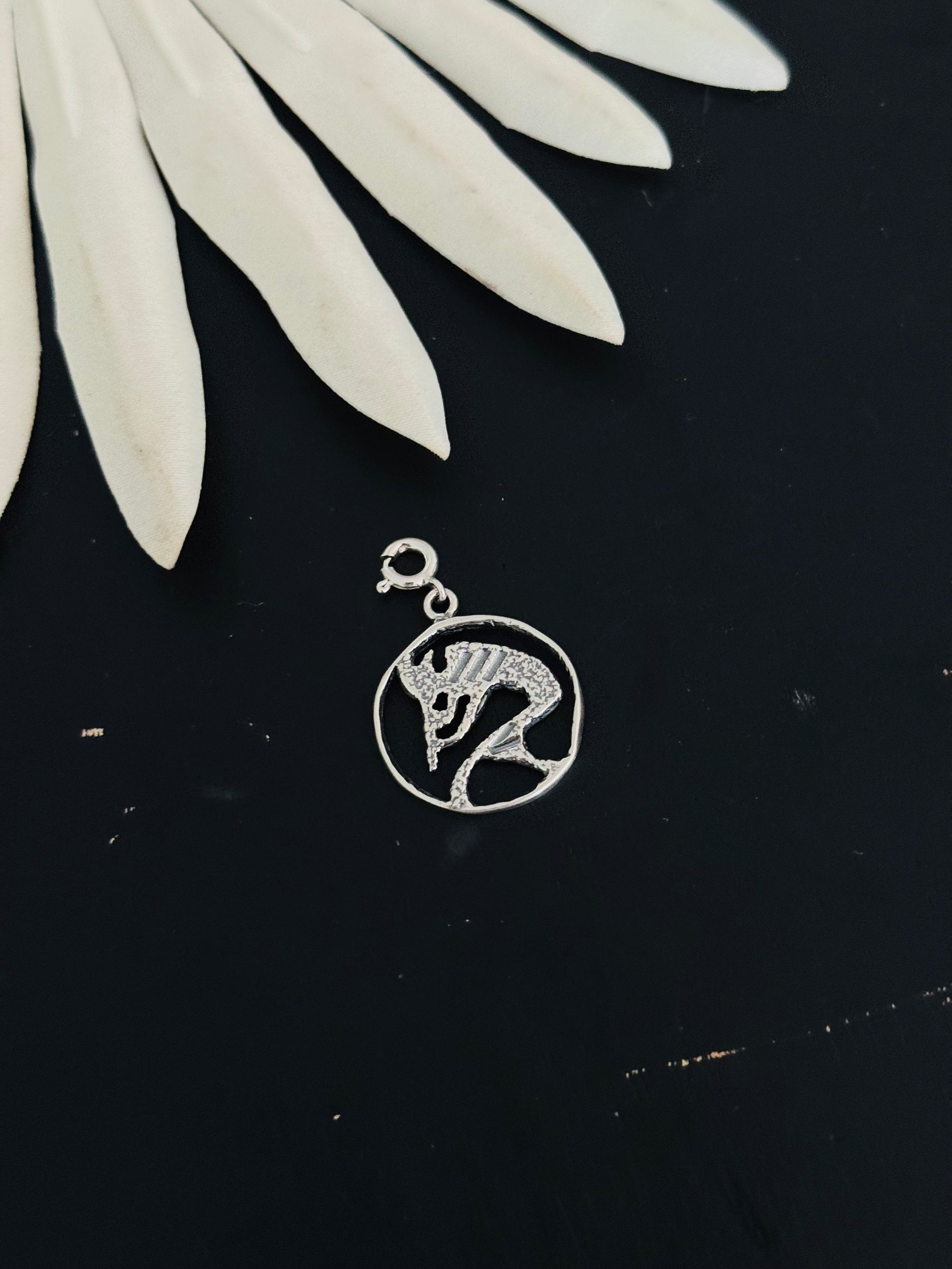 Navajo Made Sterling Silver Cast Charms