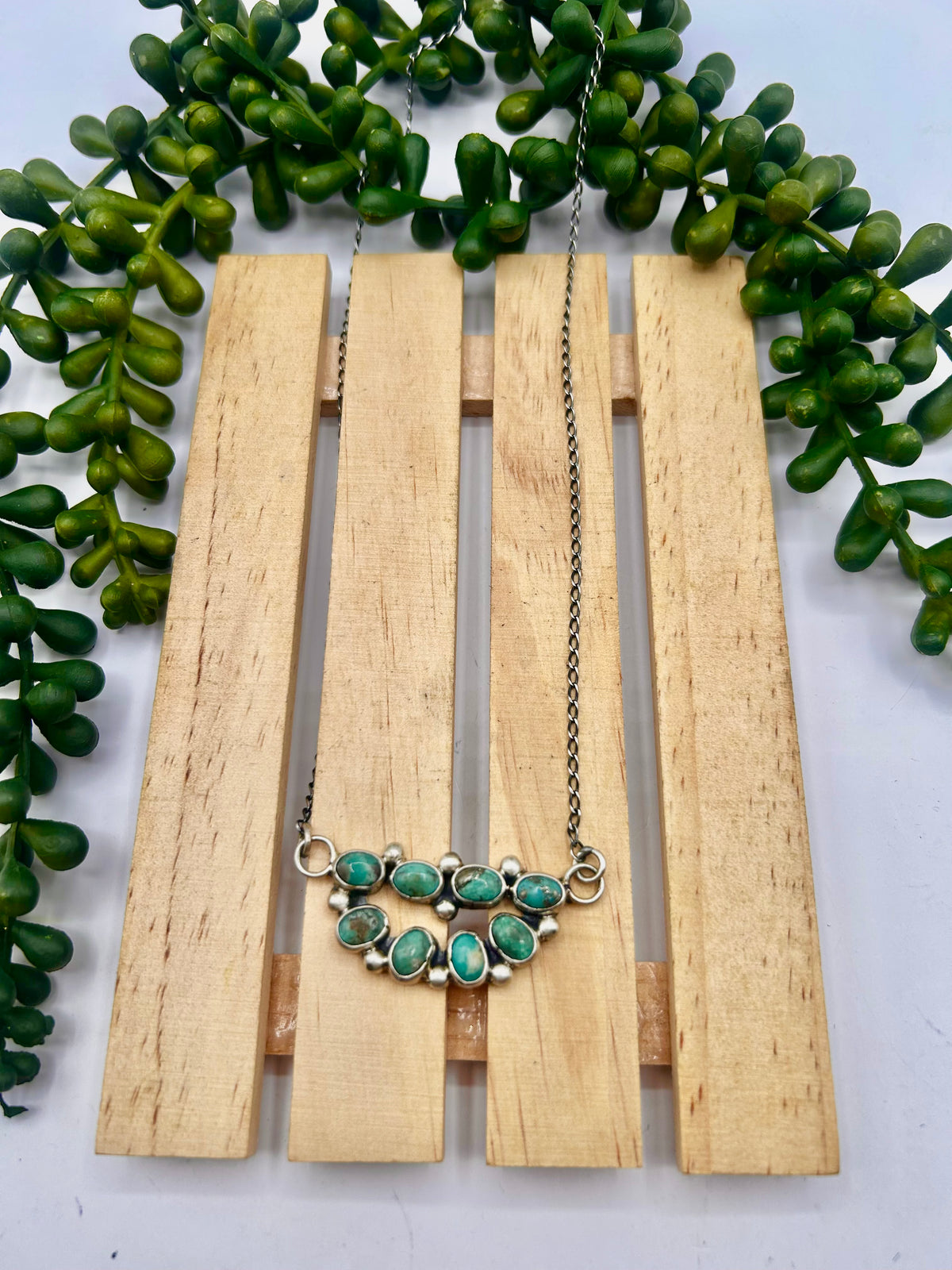 Rila Lee Kingman Turquoise & Sterling Silver Necklace