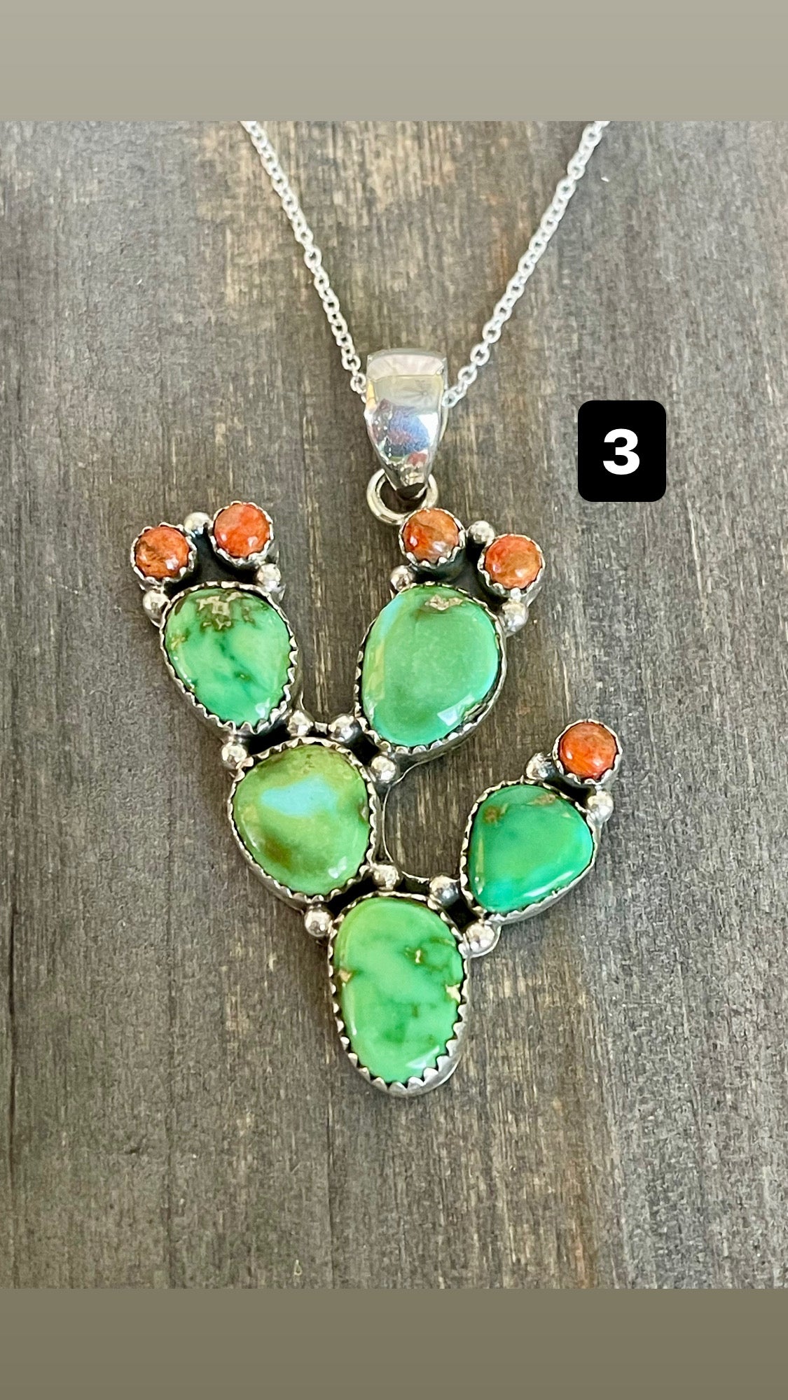 Southwest Handmade Multi Stone & Sterling Silver Necklace