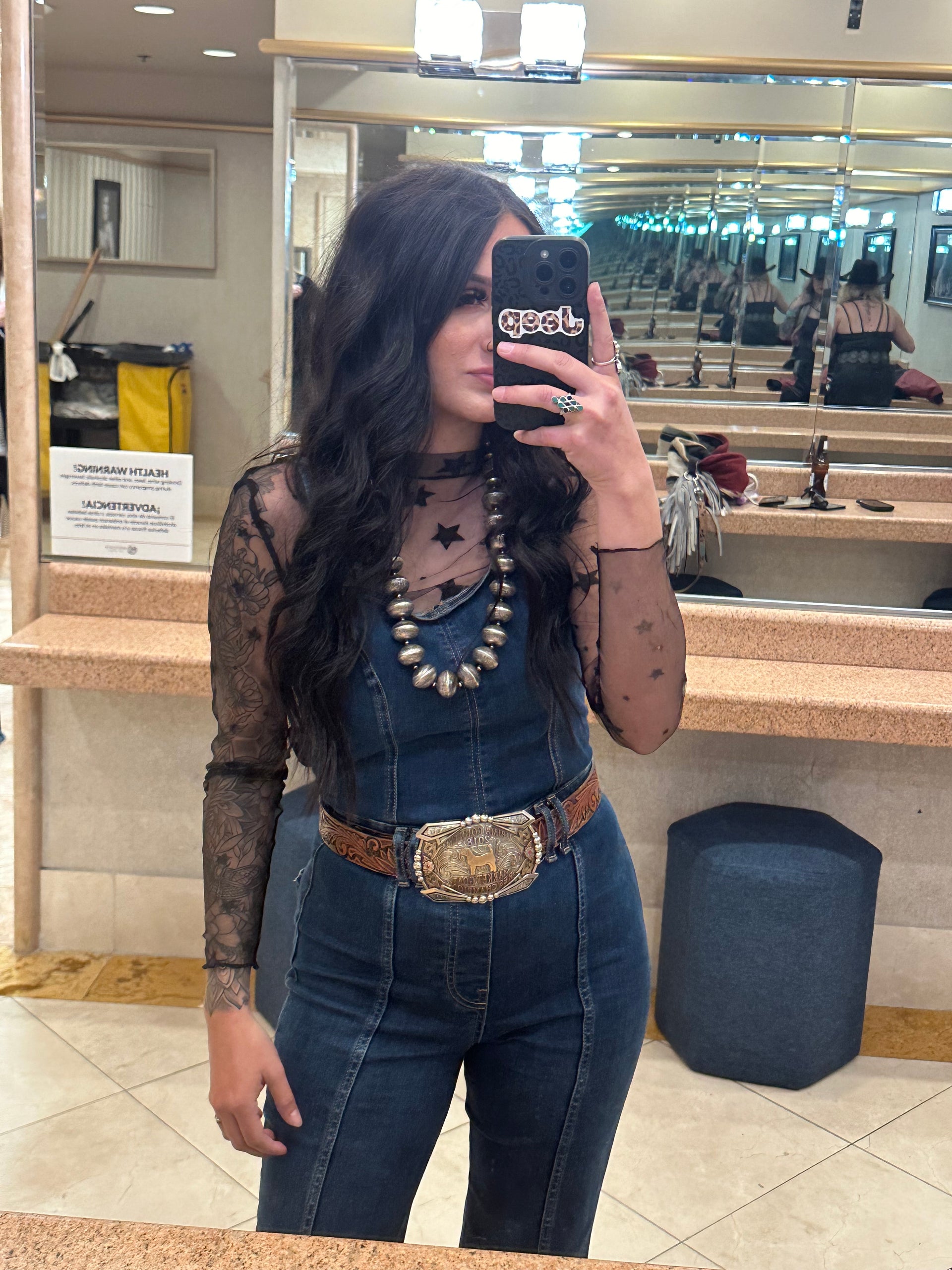 Navajo Handmade Graduated Sterling Silver Pearls Beaded Necklace Set