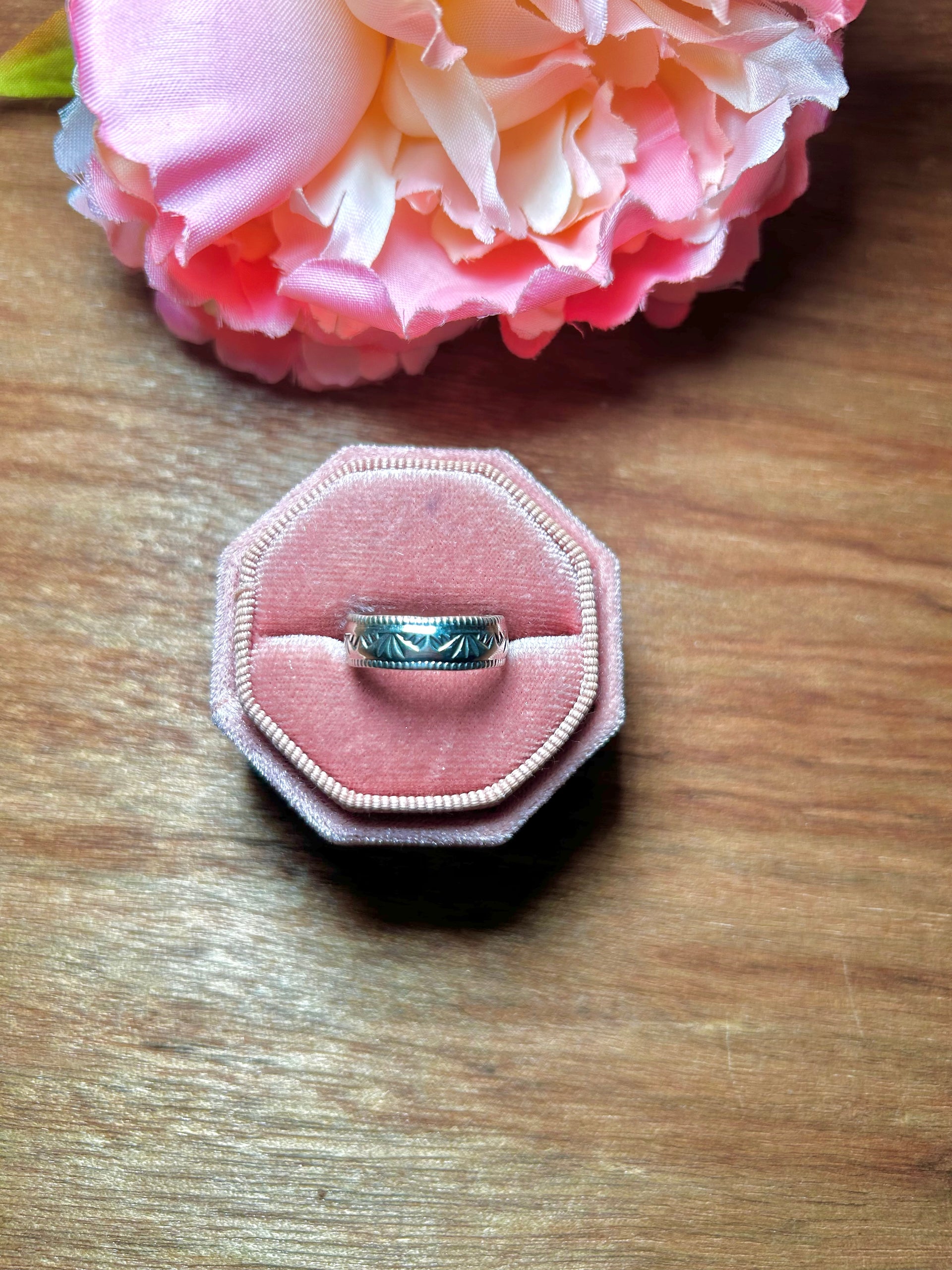 Navajo Made Sterling Silver Ring Size 6.25