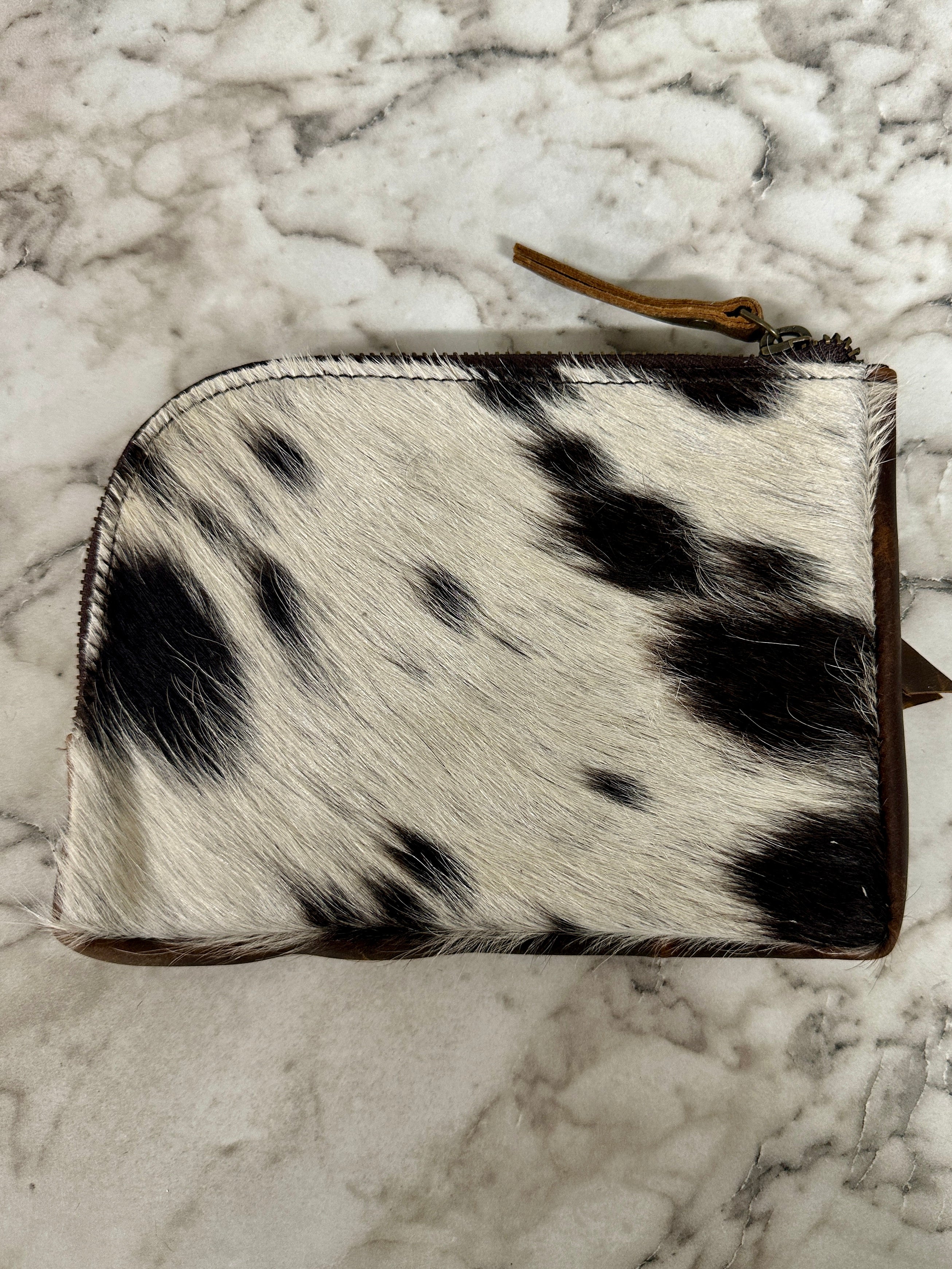 Genuine Leather Cowhide Coin Bag