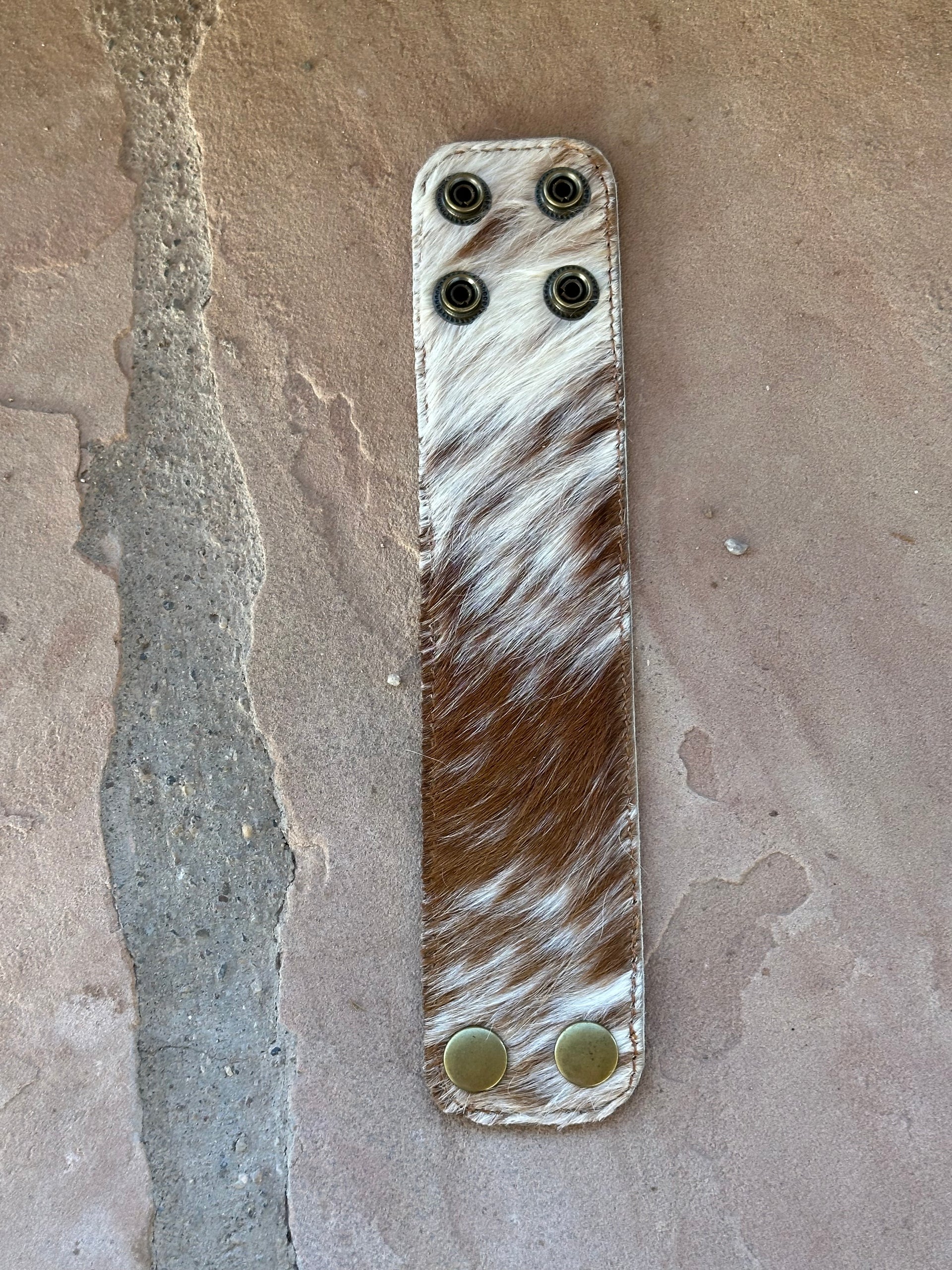Genuine Leather & Cowhide Bracelet
