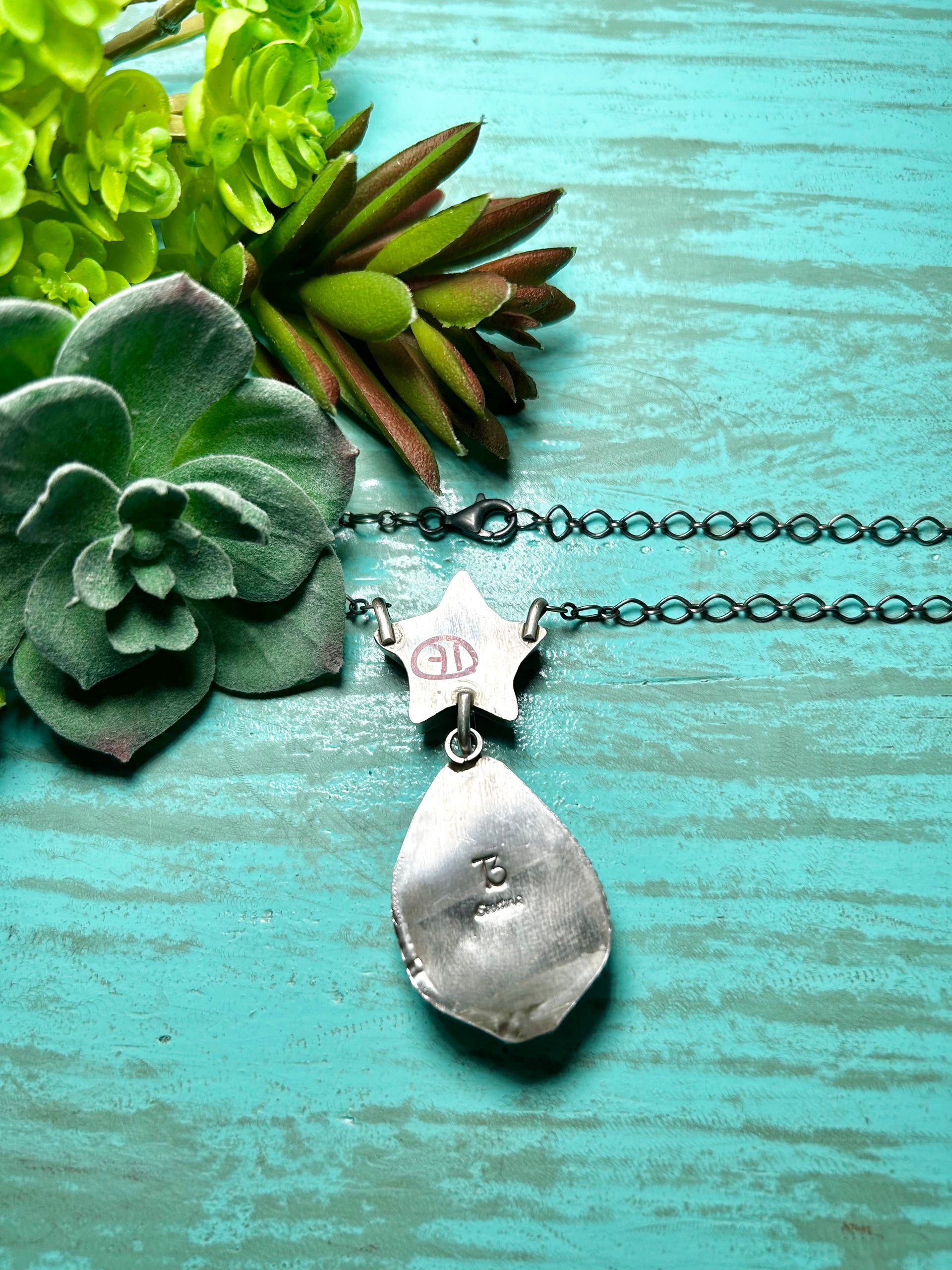 Tia Long Multi Stone & Sterling Silver Necklace