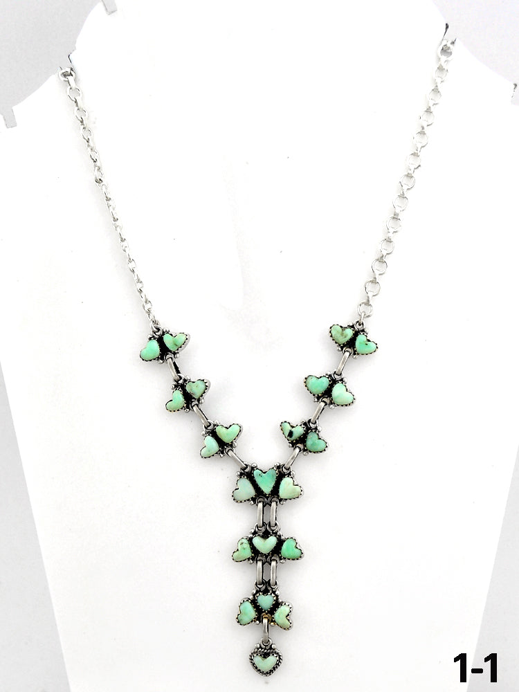 Southwest Made Paloma & Sterling Silver Necklace