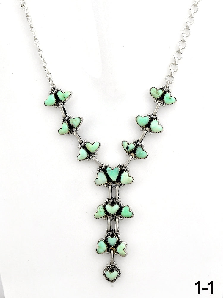 Southwest Made Paloma & Sterling Silver Necklace
