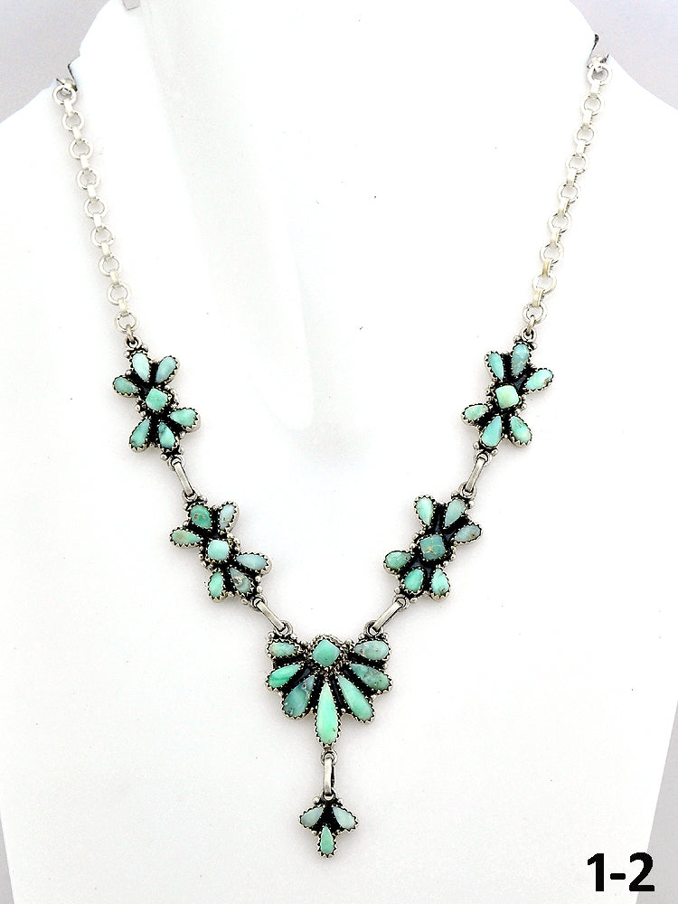 Southwest Made Paloma & Sterling Silver Necklace