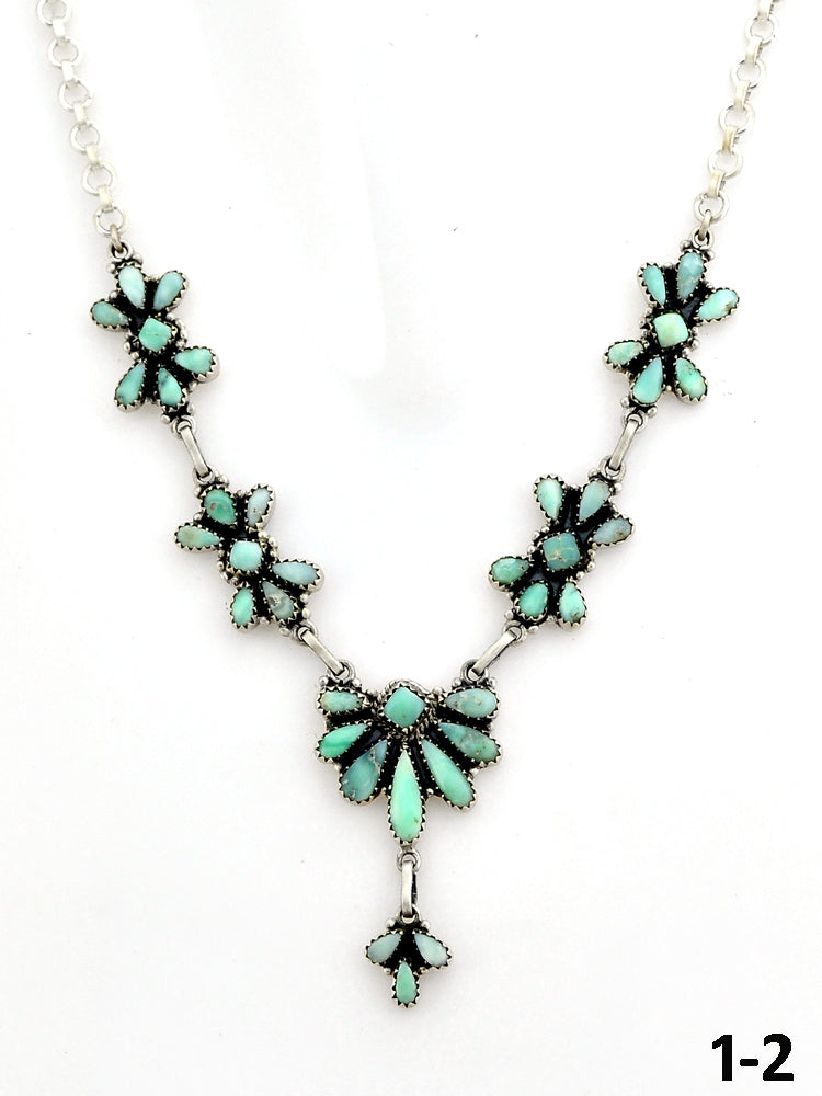 Southwest Made Paloma & Sterling Silver Necklace