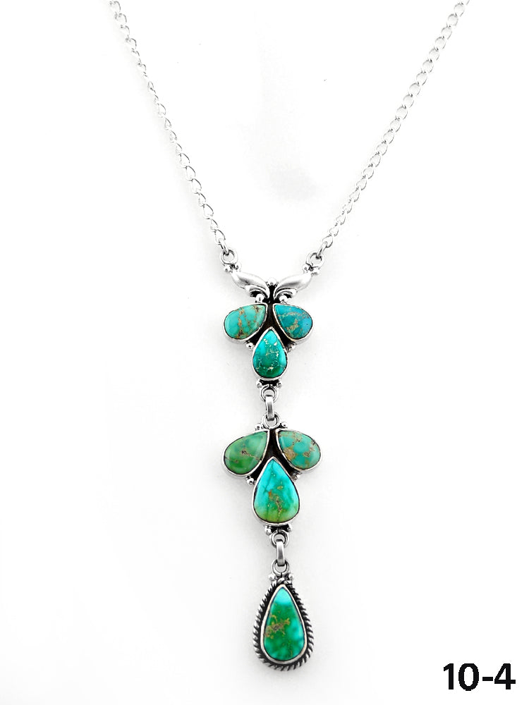 Southwest Made Multistone & Sterling Silver Necklace