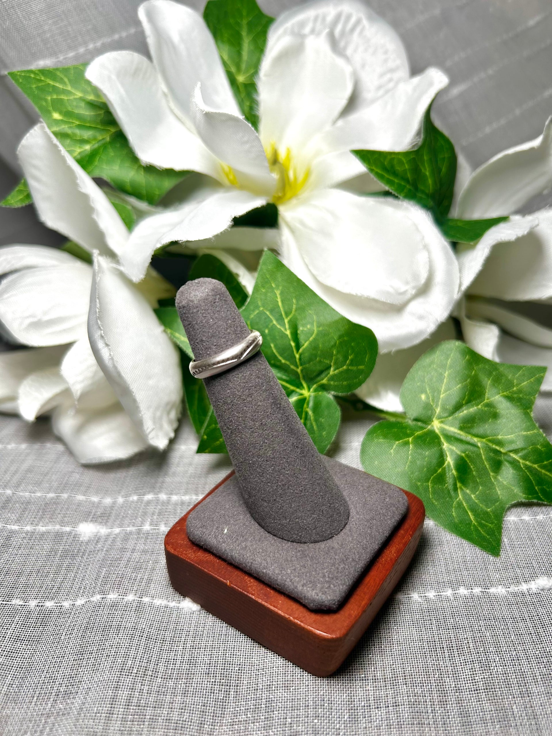 Navajo Made Sterling Silver Ring Size 3.5