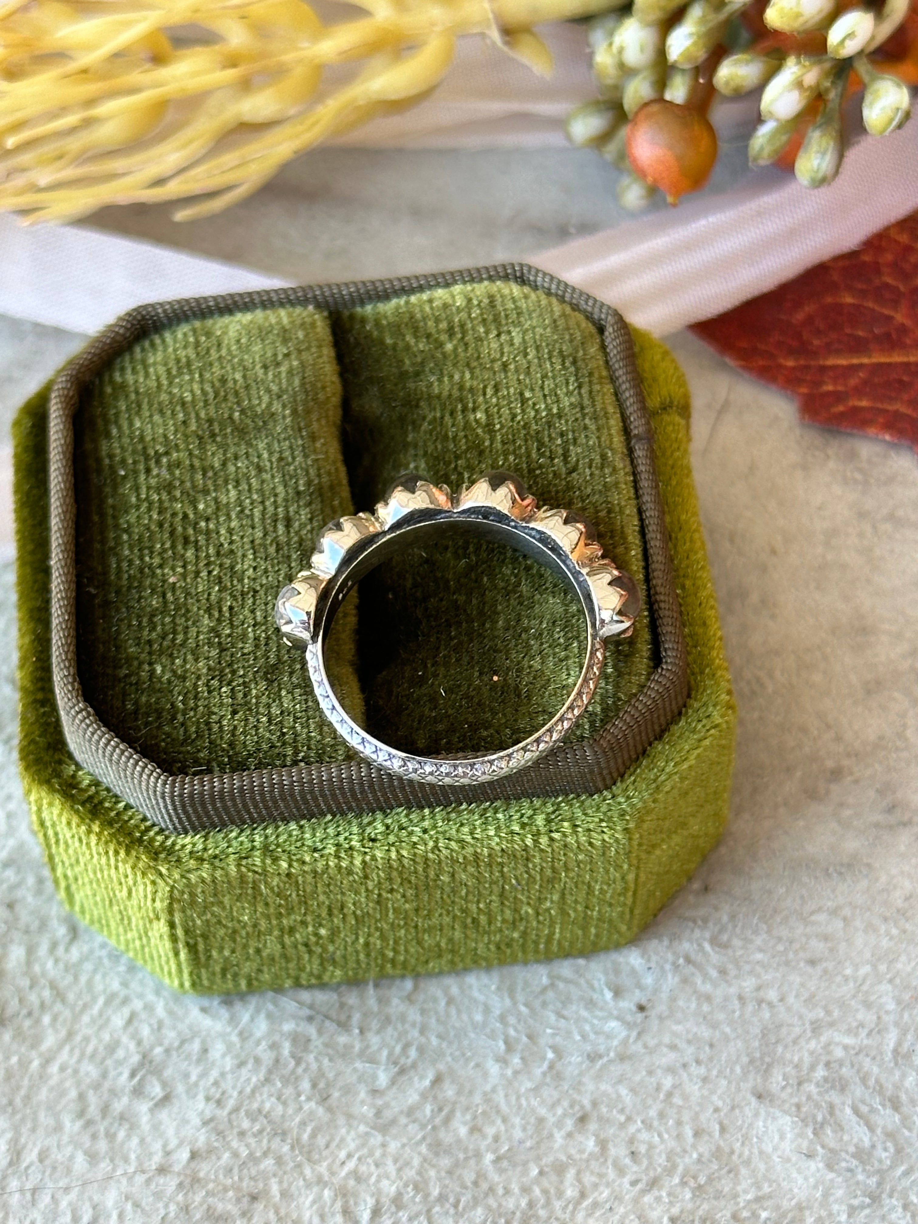 Southwest Handmade Labradorite & Sterling Silver Ring