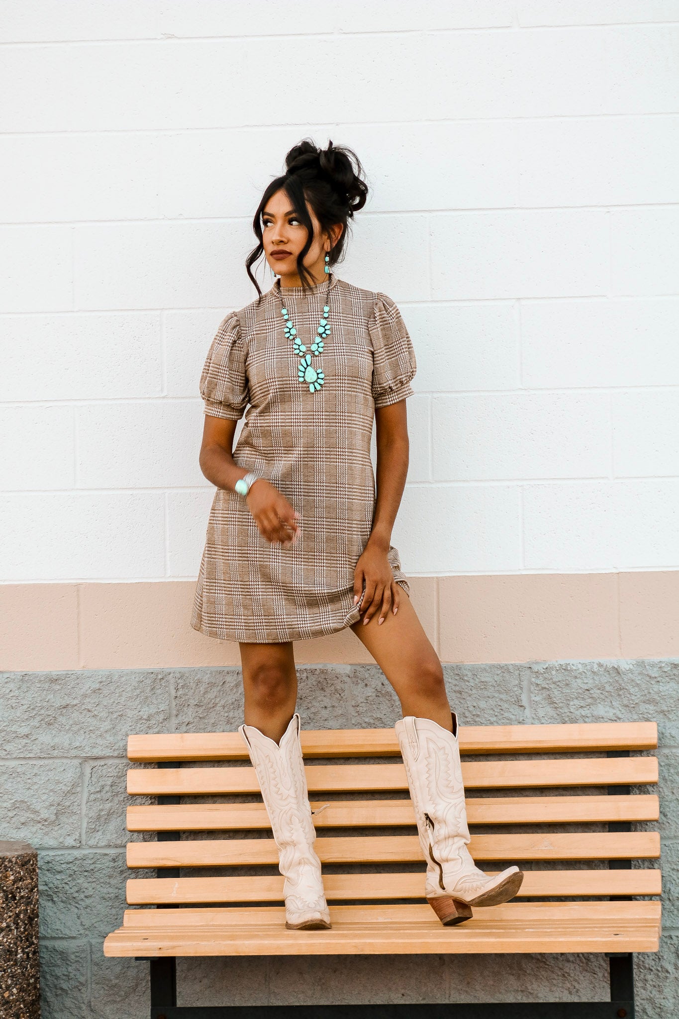 Ella Peters Blue Ridge Turquoise & Sterling Silver Necklace Set