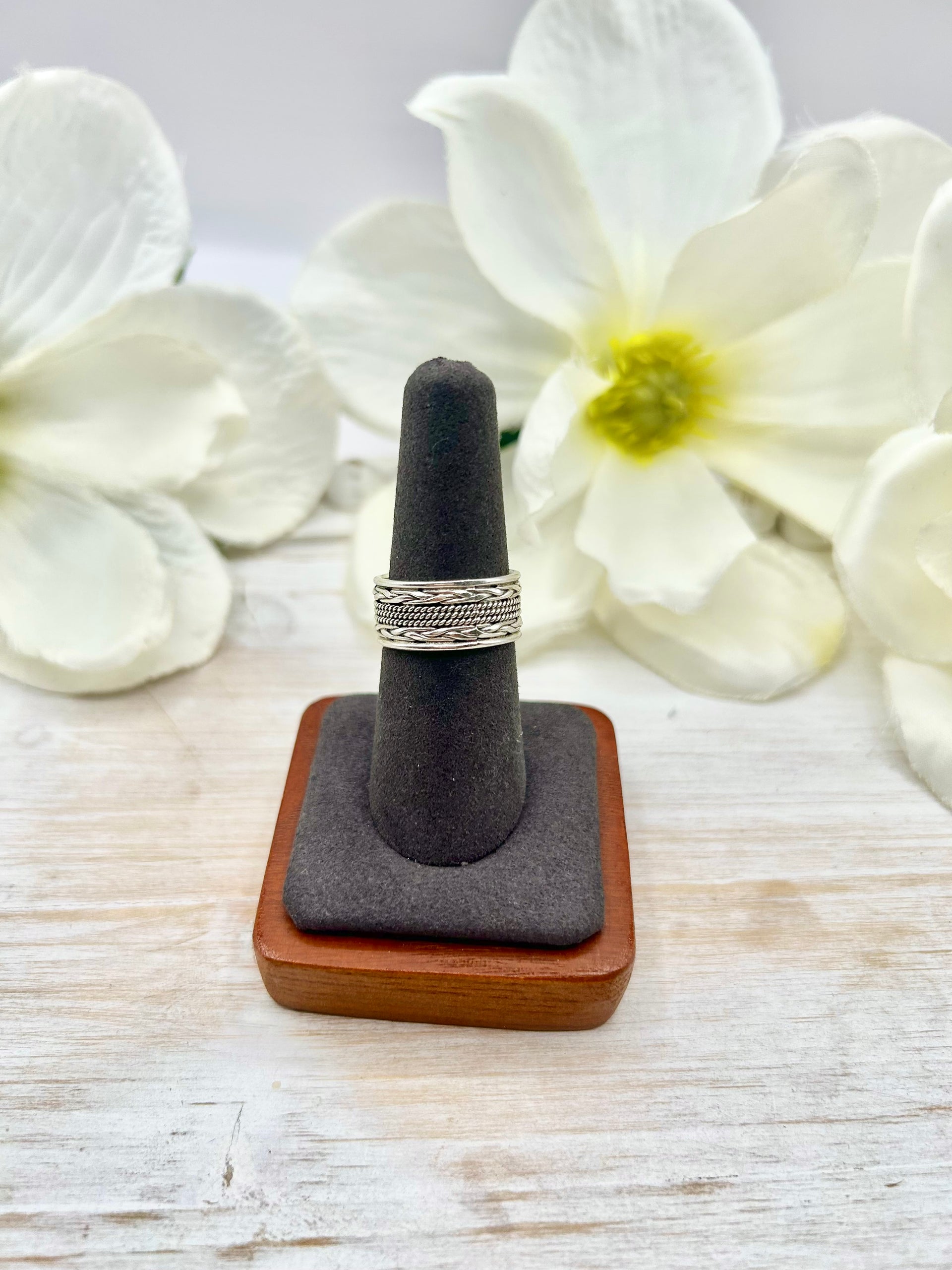 Navajo Made Sterling Silver Ring