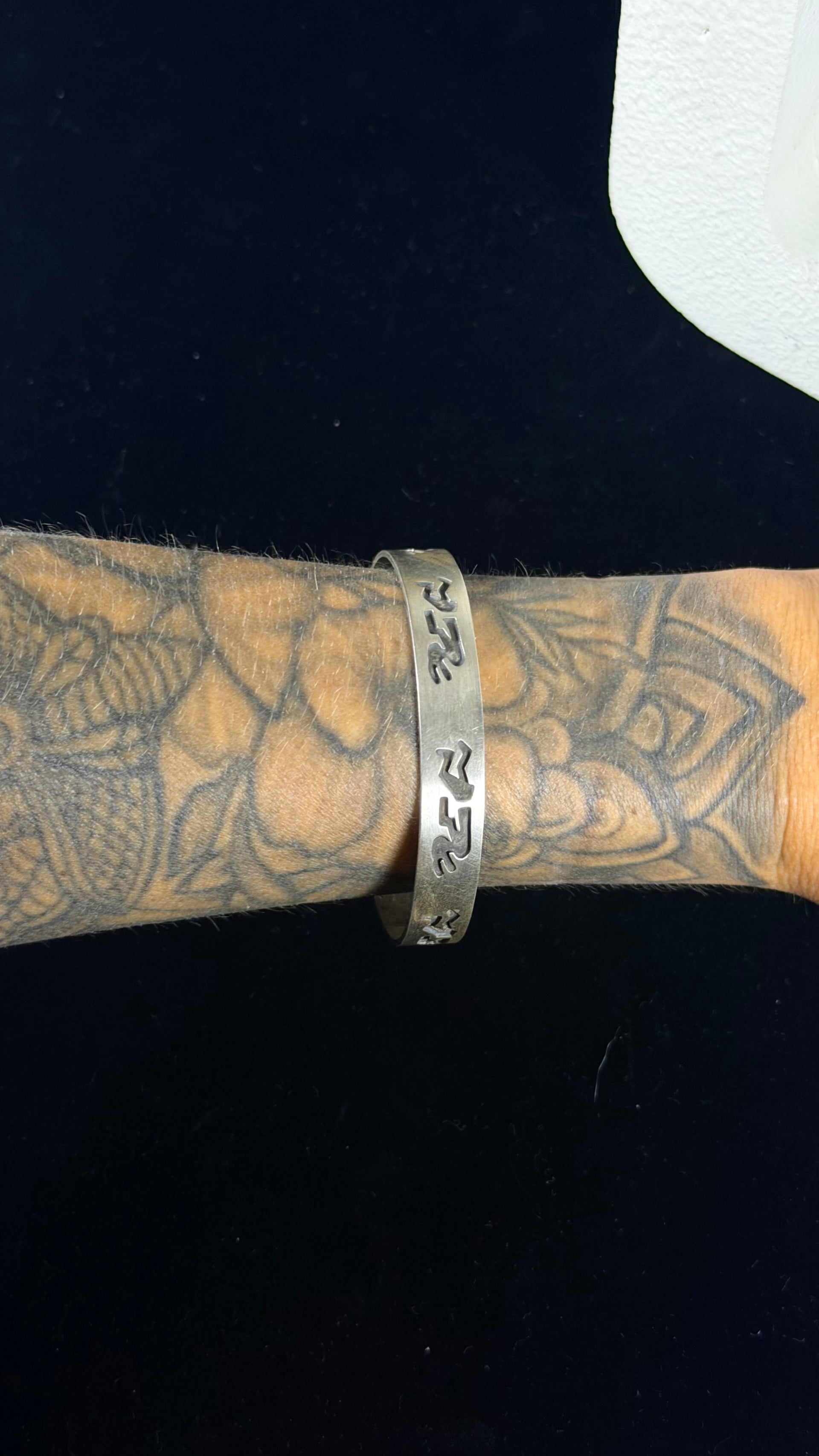 Navajo Made Sterling Silver Cuff Bracelet