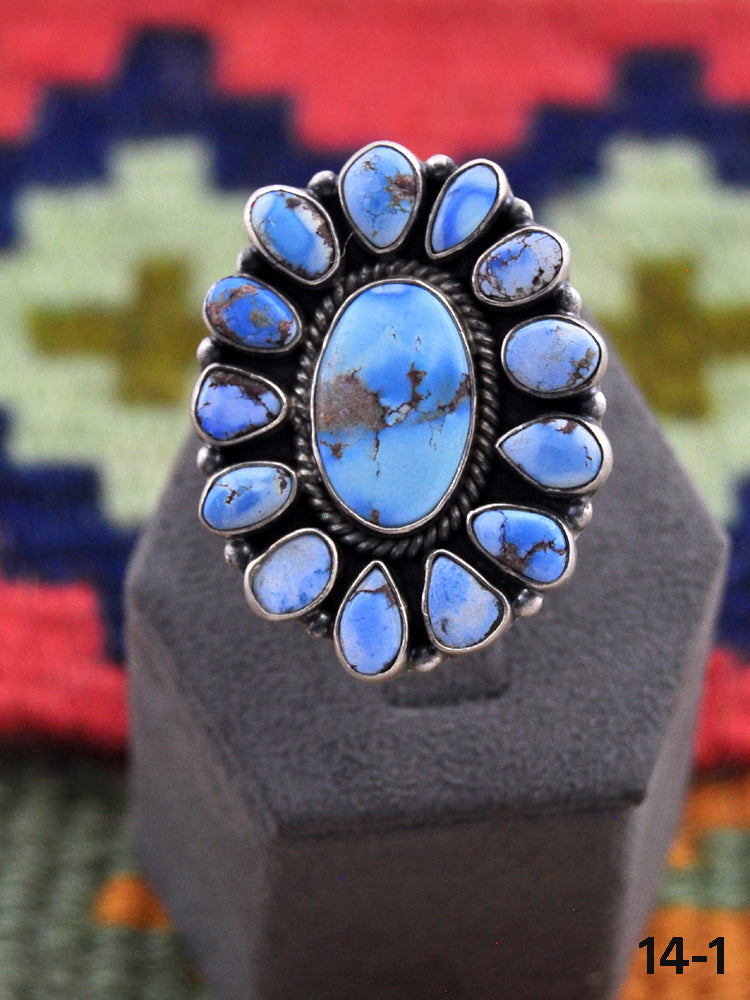 Southwest Made Golden Hills Adjustable Ring