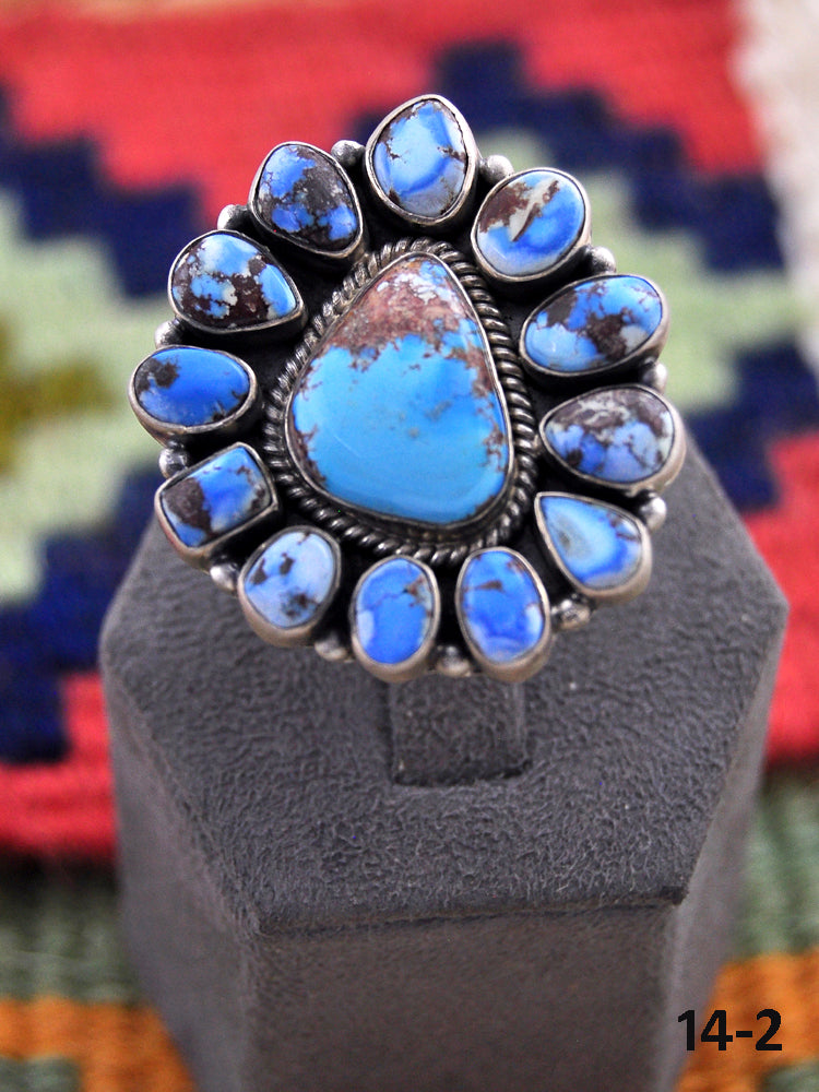 Southwest Made Golden Hills Adjustable Ring