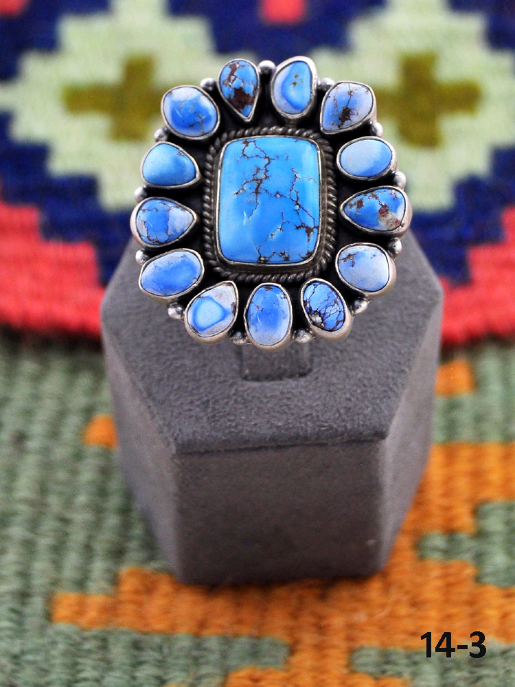Southwest Made Golden Hills Adjustable Ring