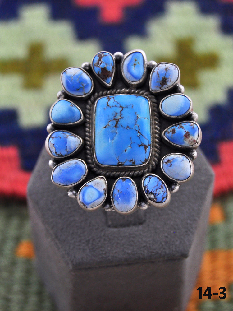 Southwest Made Golden Hills Adjustable Ring