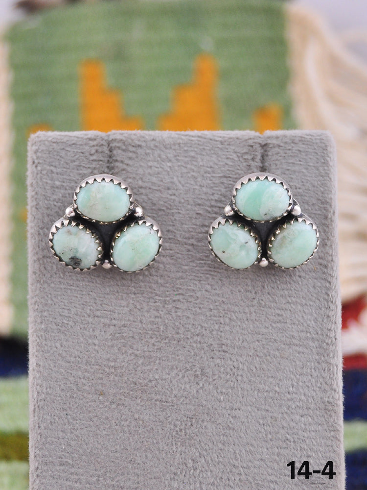 Southwest Made Paloma & Sterling Silver Post Earrings