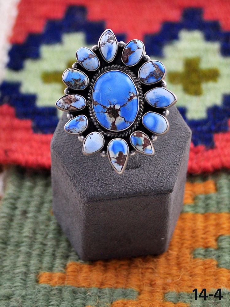 Southwest Made Golden Hills Adjustable Ring