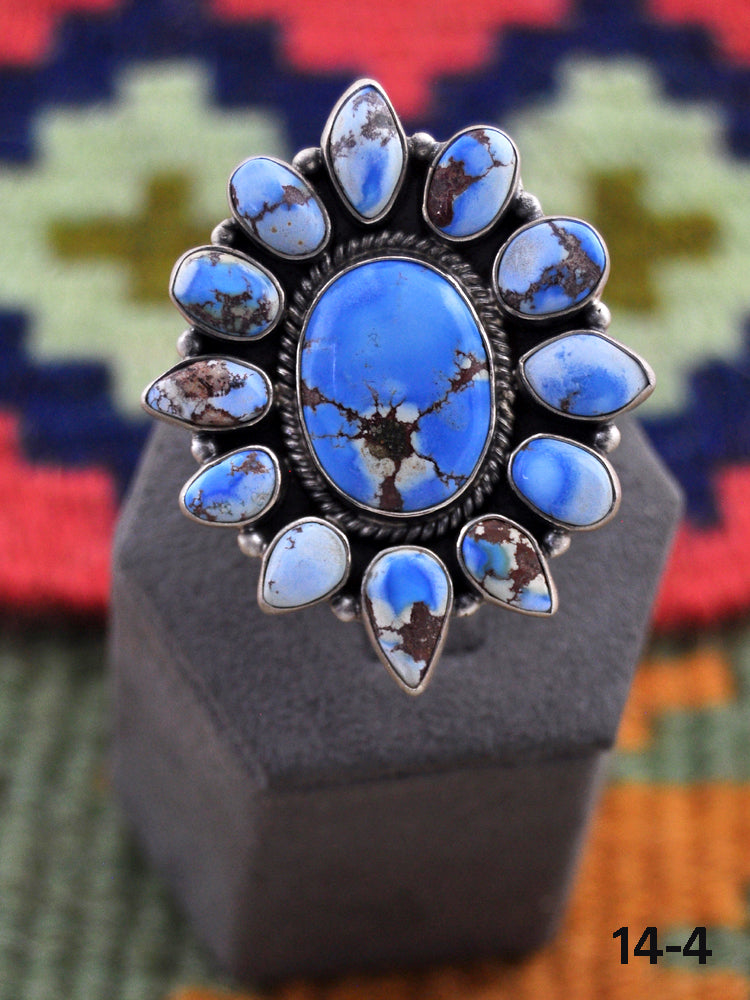 Southwest Made Golden Hills Adjustable Ring