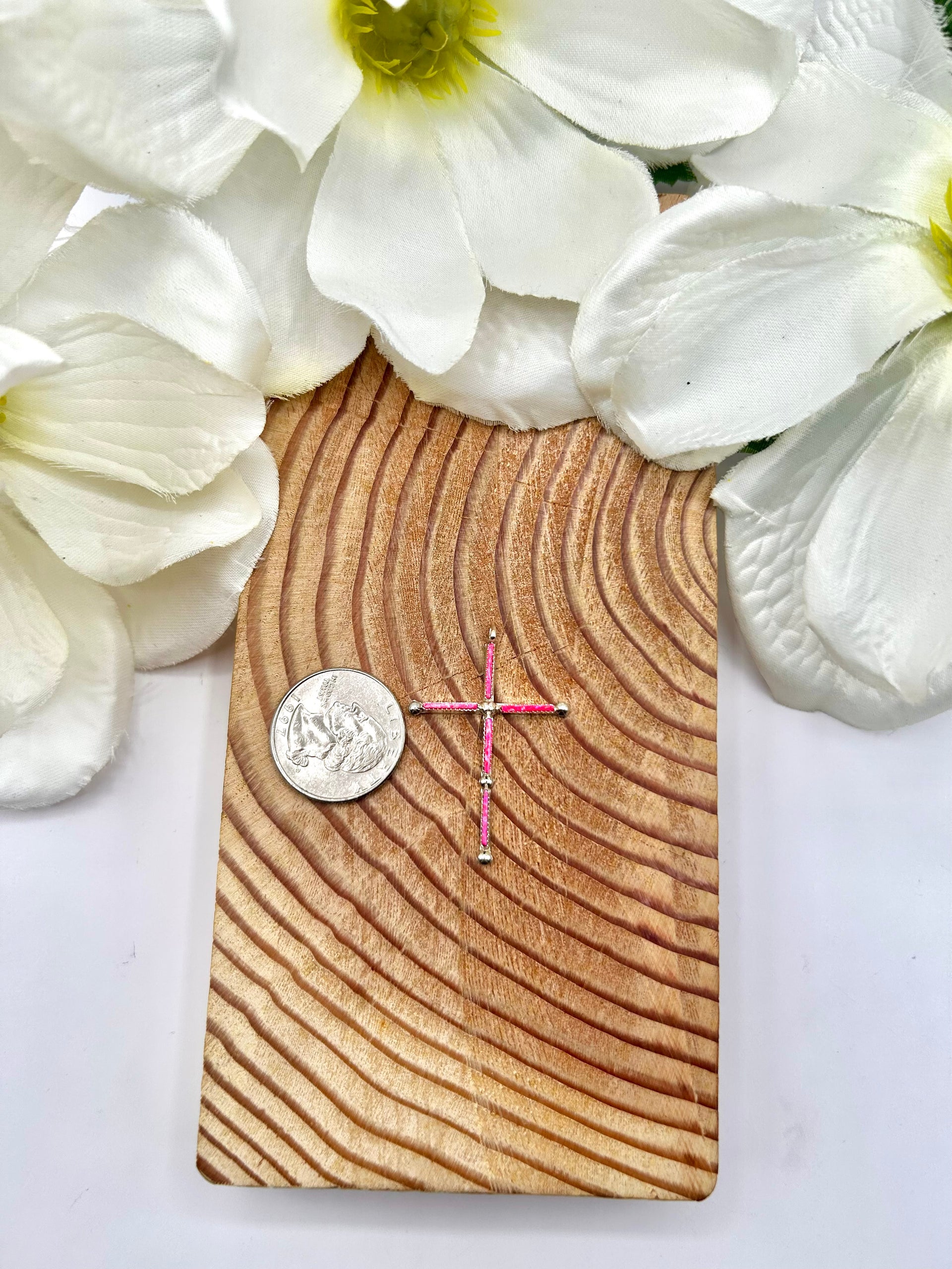 Zuni Made Opal & Sterling Silver Pendant