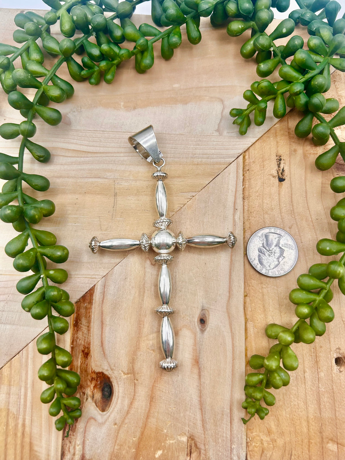 Navajo Made Sterling Silver Pendant