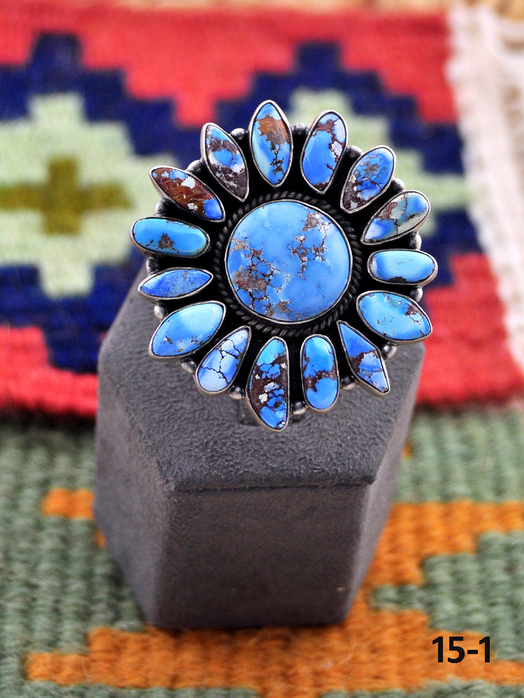 Southwest Made Golden Hills Adjustable Ring