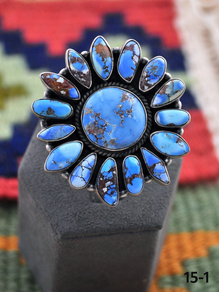 Southwest Made Golden Hills Adjustable Ring