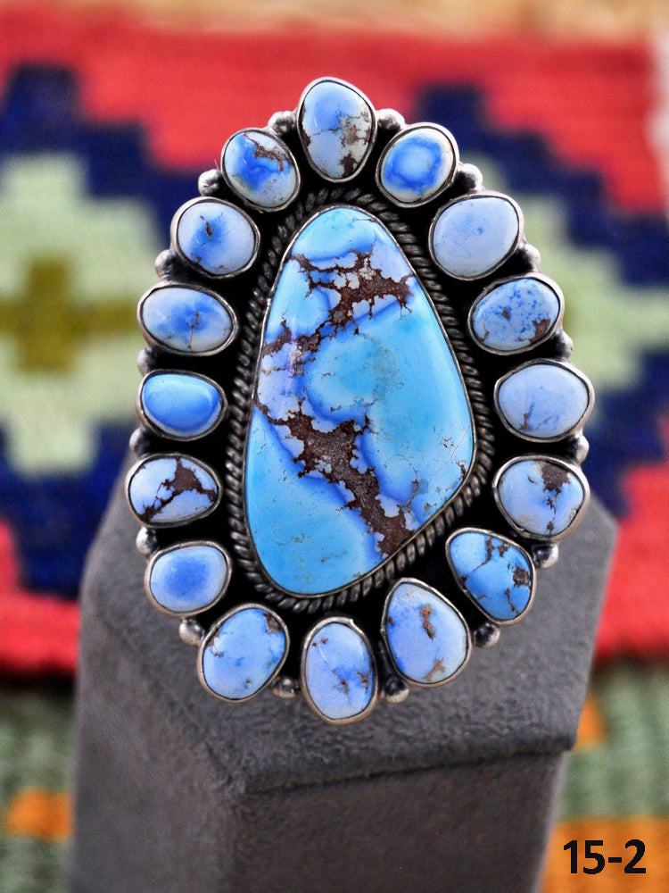 Southwest Made Golden Hills Adjustable Ring