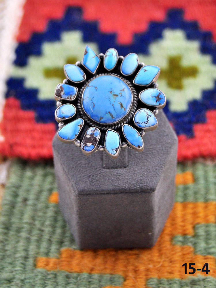 Southwest Made Golden Hills Adjustable Ring