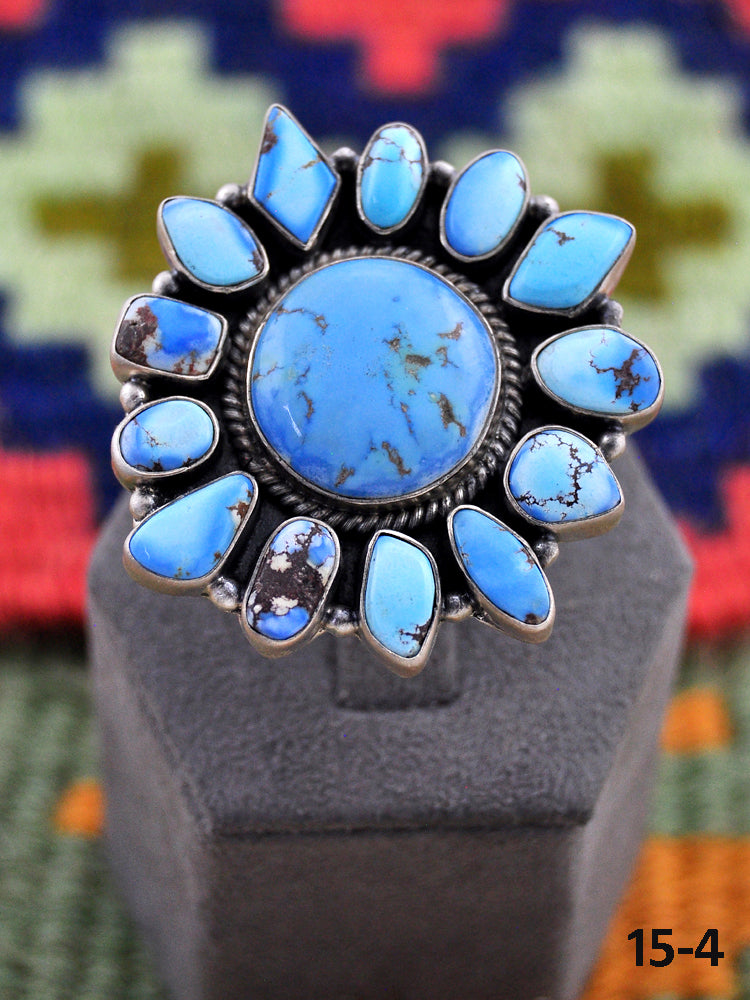 Southwest Made Golden Hills Adjustable Ring