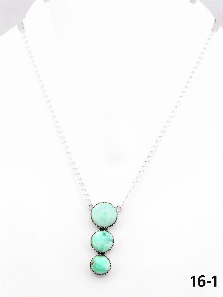 Southwest Made Paloma & Sterling Silver Necklace